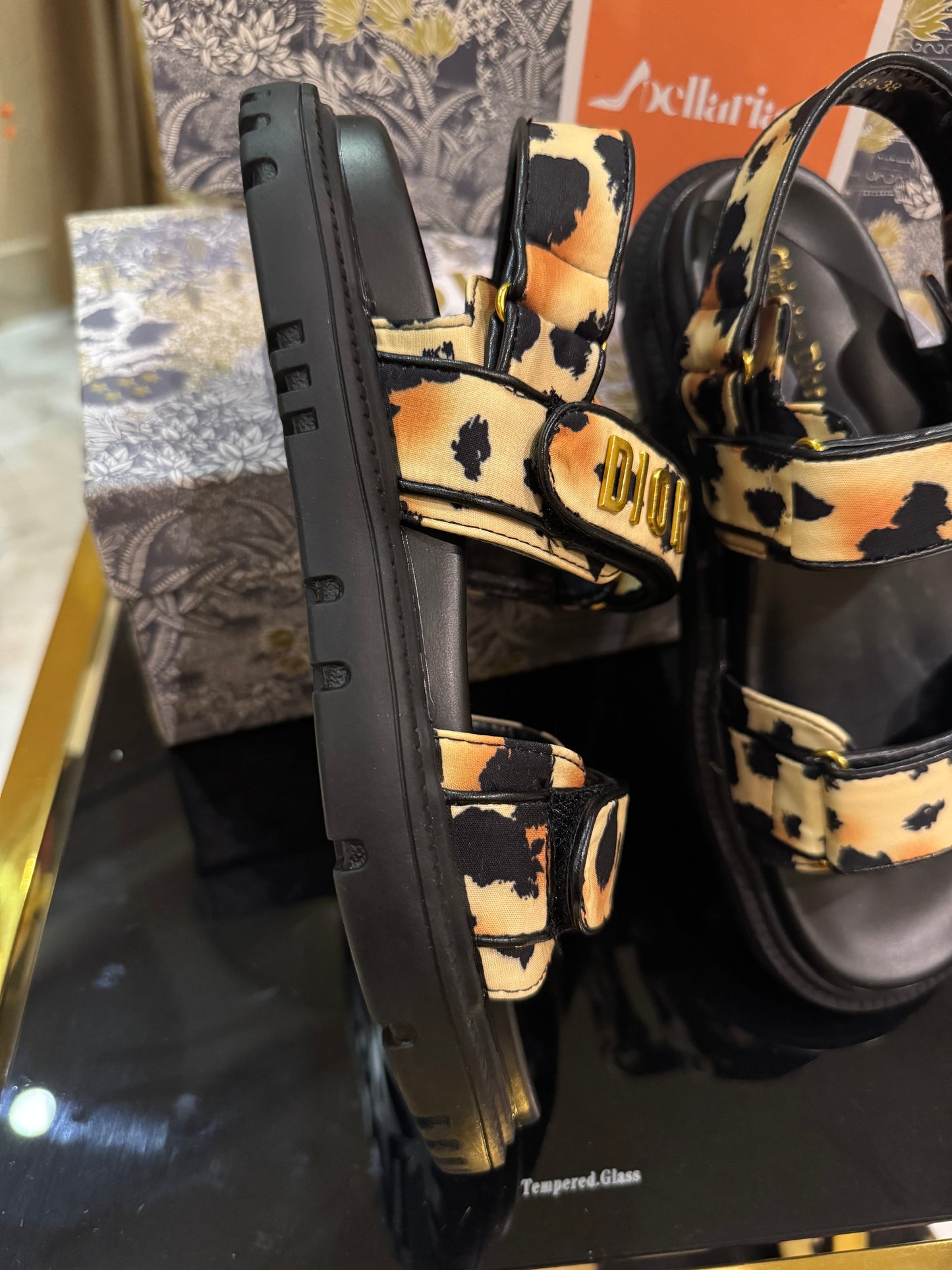 DWAY SANDALS - Cheetah (imported)