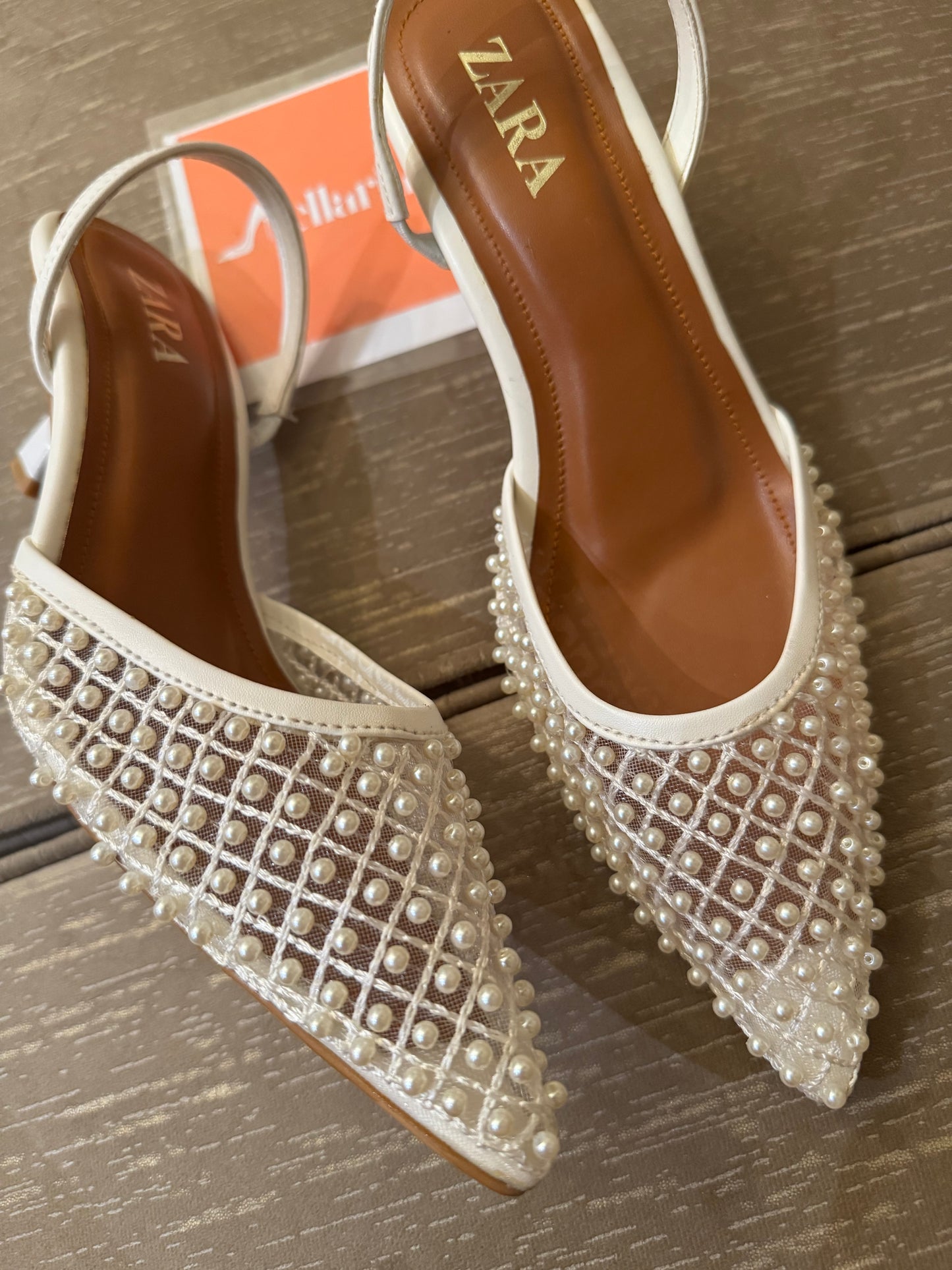 ZINATO HEEL - White