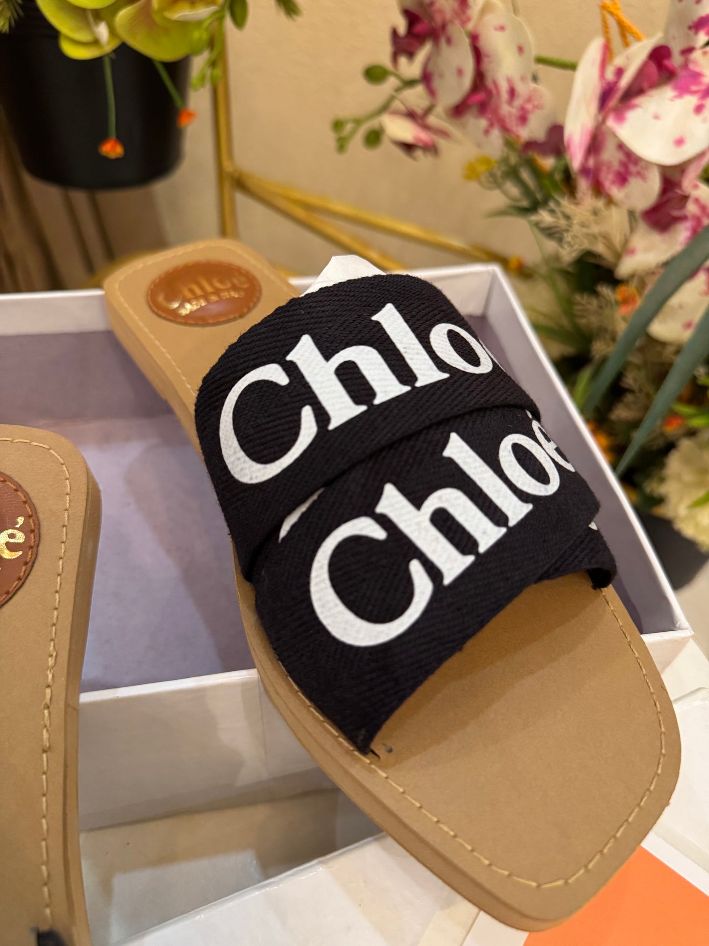 BELLARIA CHLOEE FLAT - BLACK