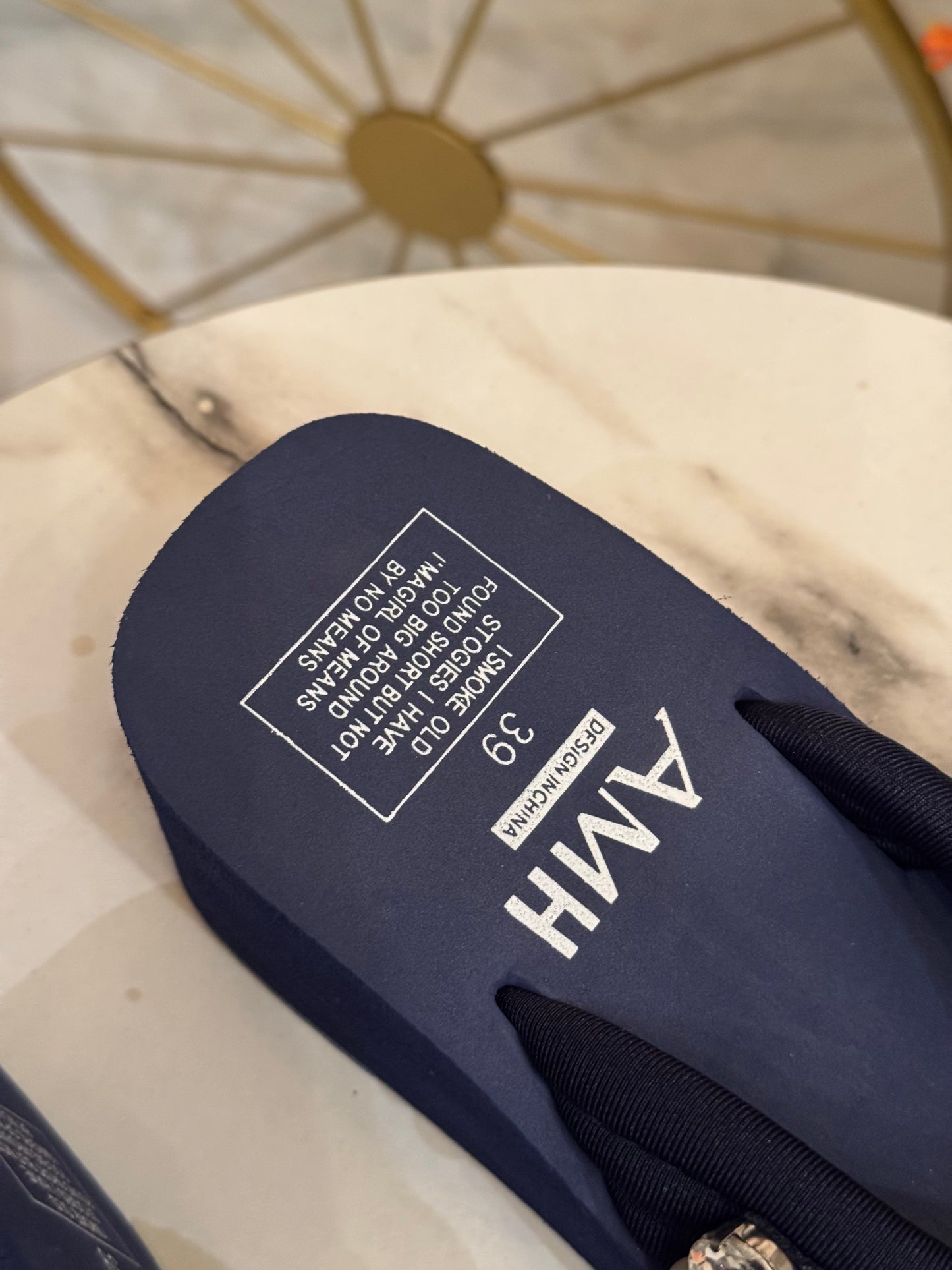 Imported wedges - Blue