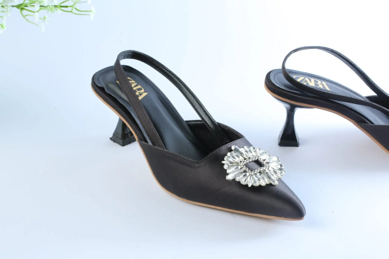 BELLARIA CELLA HEEL - BLACK