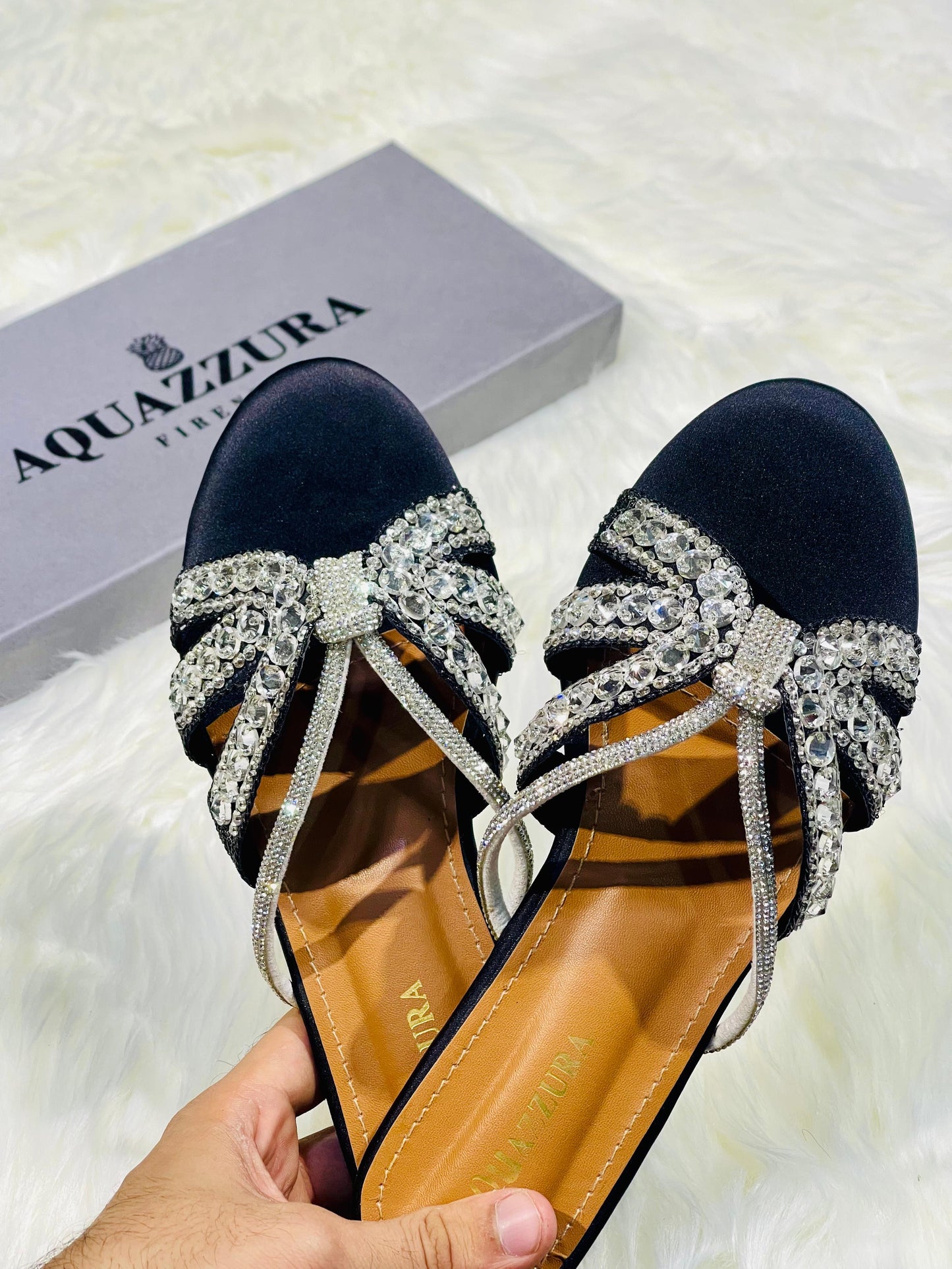 BELLARIA MIVA FLATS - BLACK