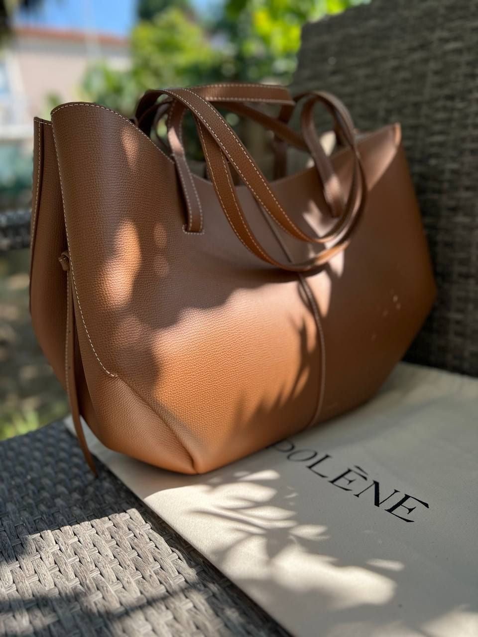 Poleene Cyme Tote bag - Brown