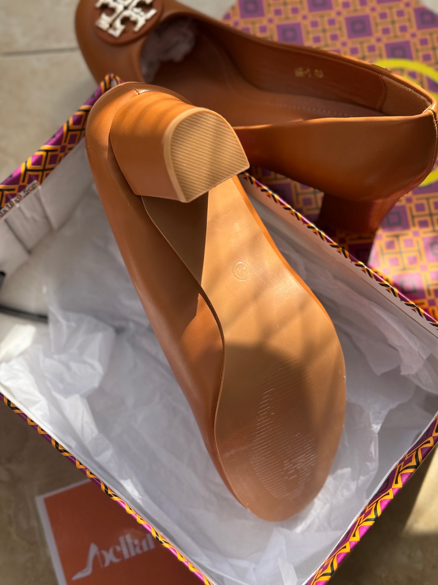 TORY COURT SHOES - Brown PREMIUM