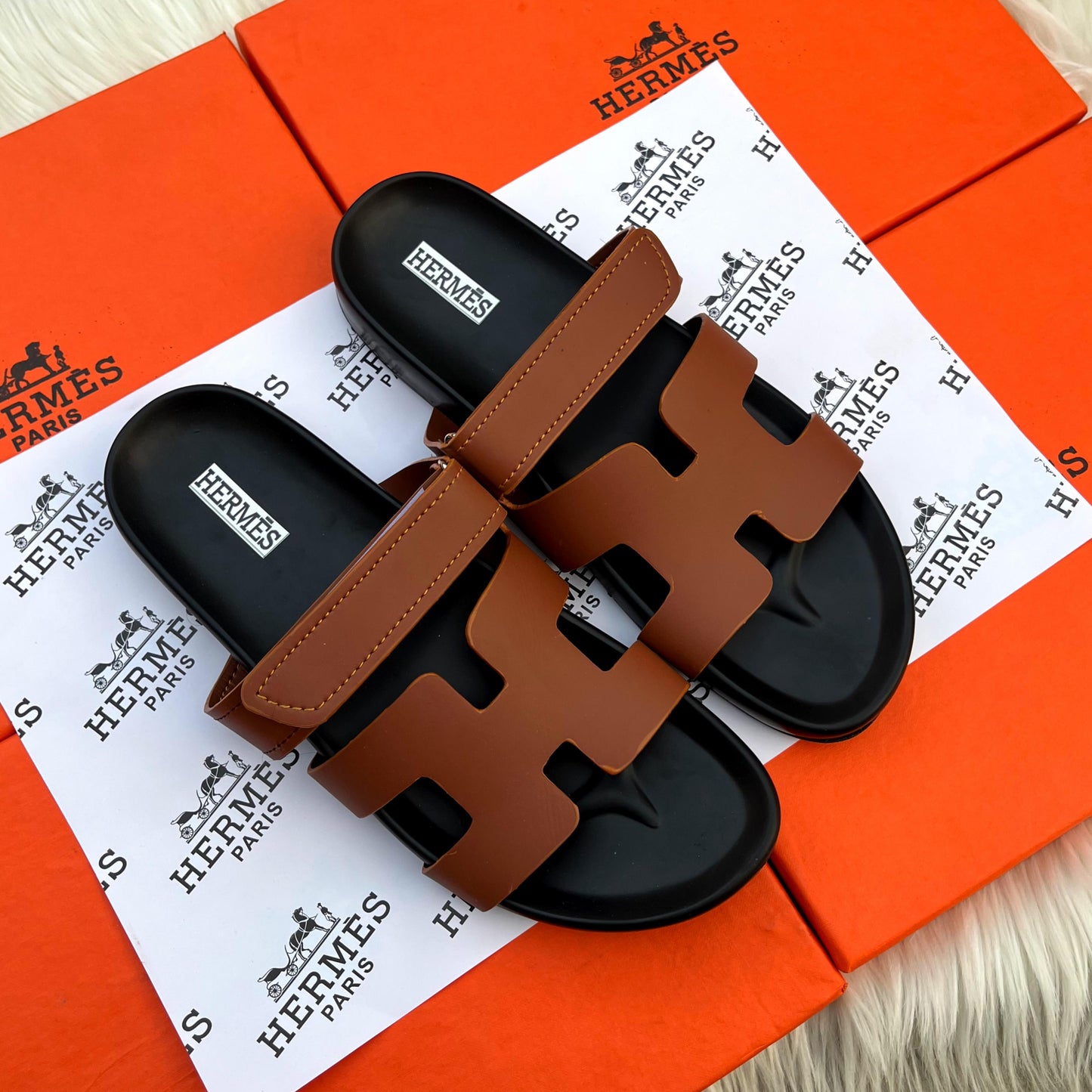 BELLARIA WOMEN CHYPRE SANDALS - BROWN (premium)