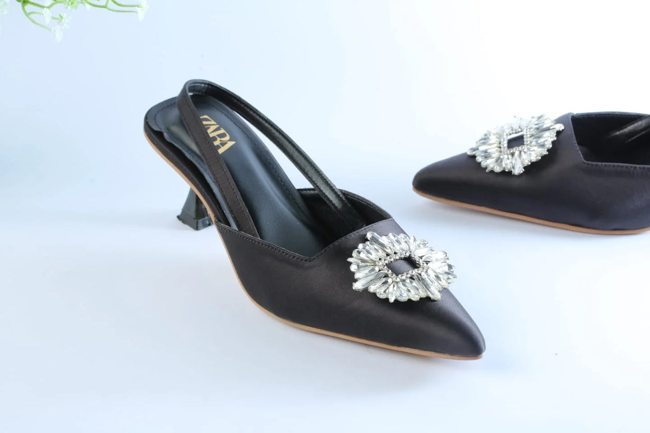 BELLARIA CELLA HEEL - BLACK