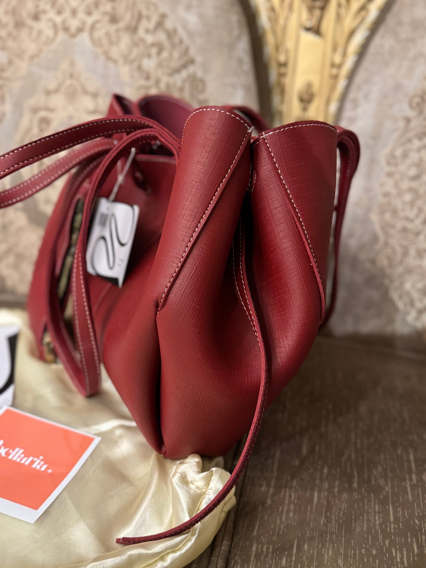 Poleene Cyme Tote bag - Burgundy