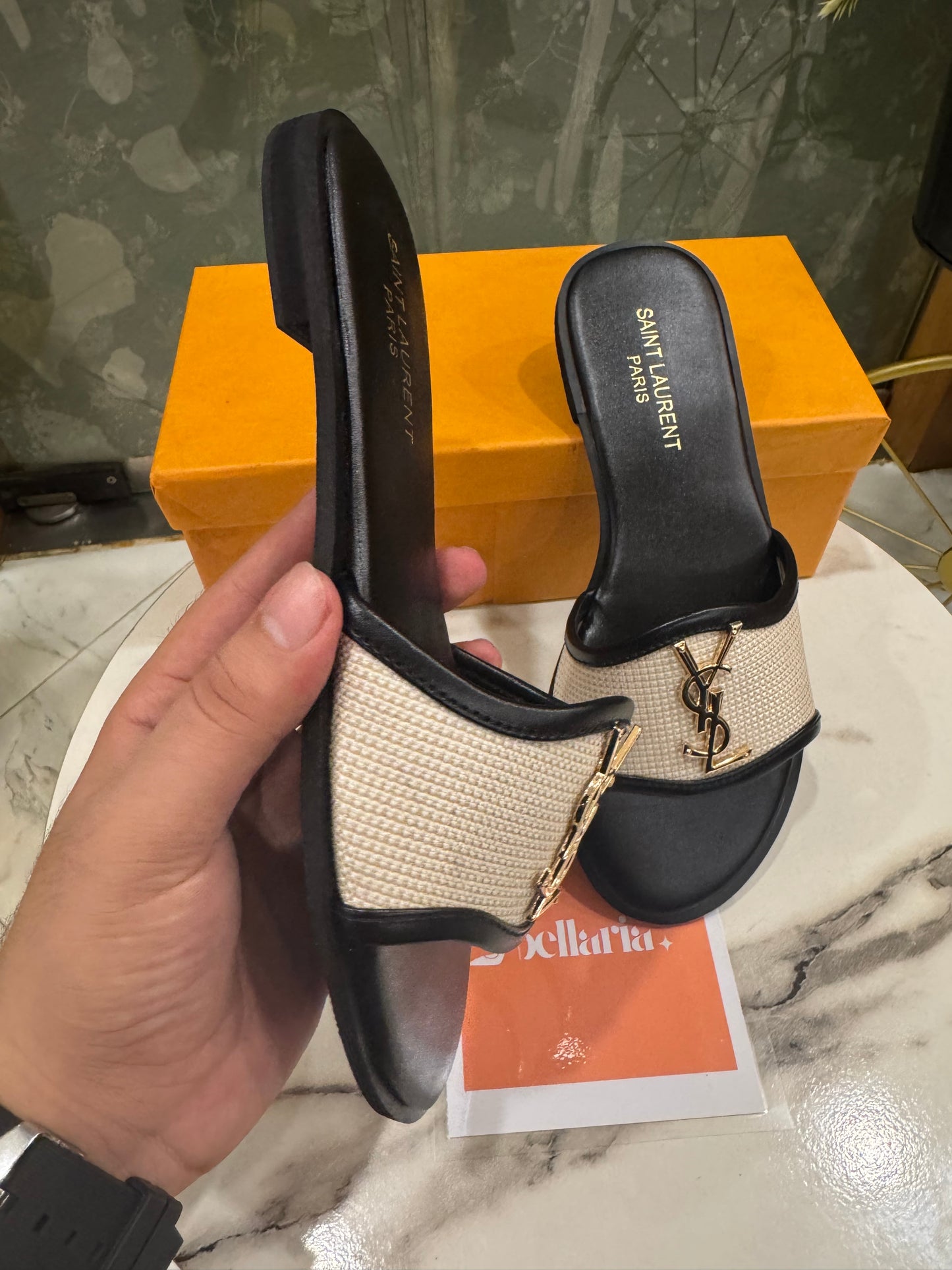 BELLARIA YL FENA FLATS - BLACK