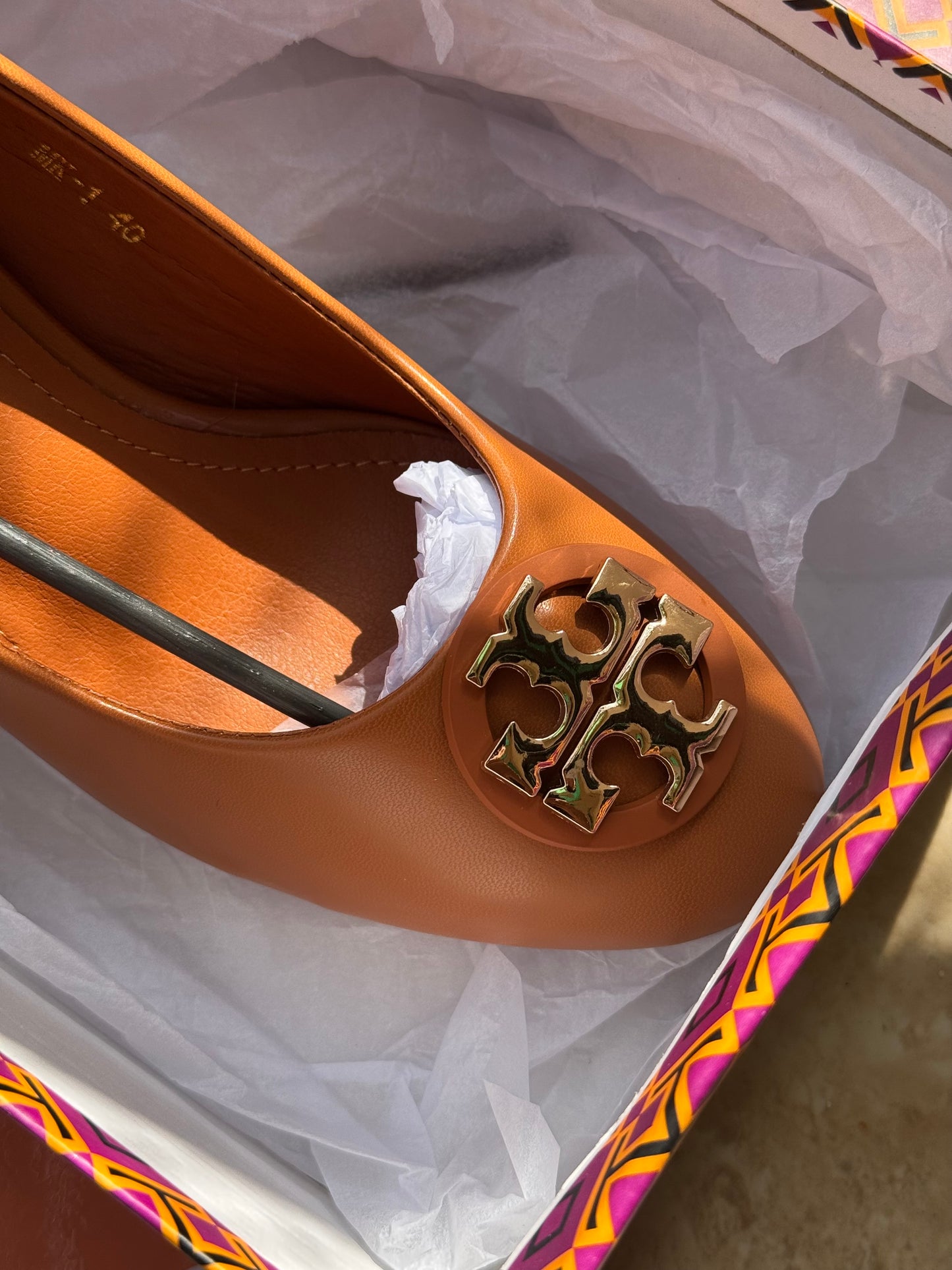 TORY COURT SHOES - Brown PREMIUM