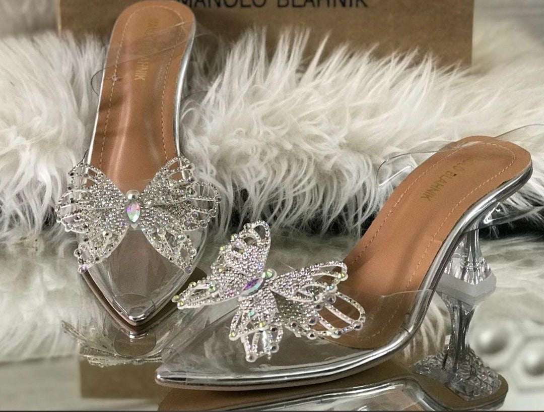 BELLARIA SENTA HEEL - SILVER