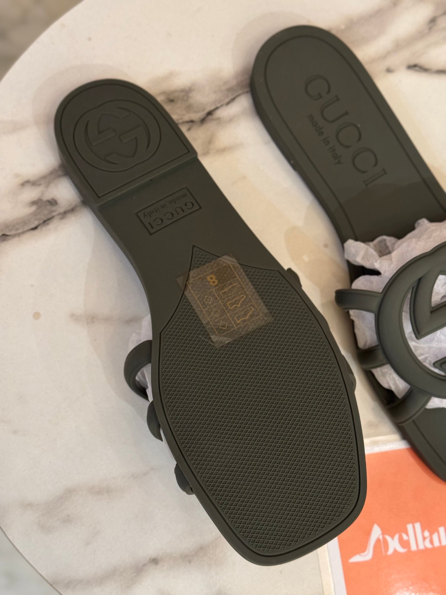 GC INTERLOCKING SLIDE - Olive green (imported)