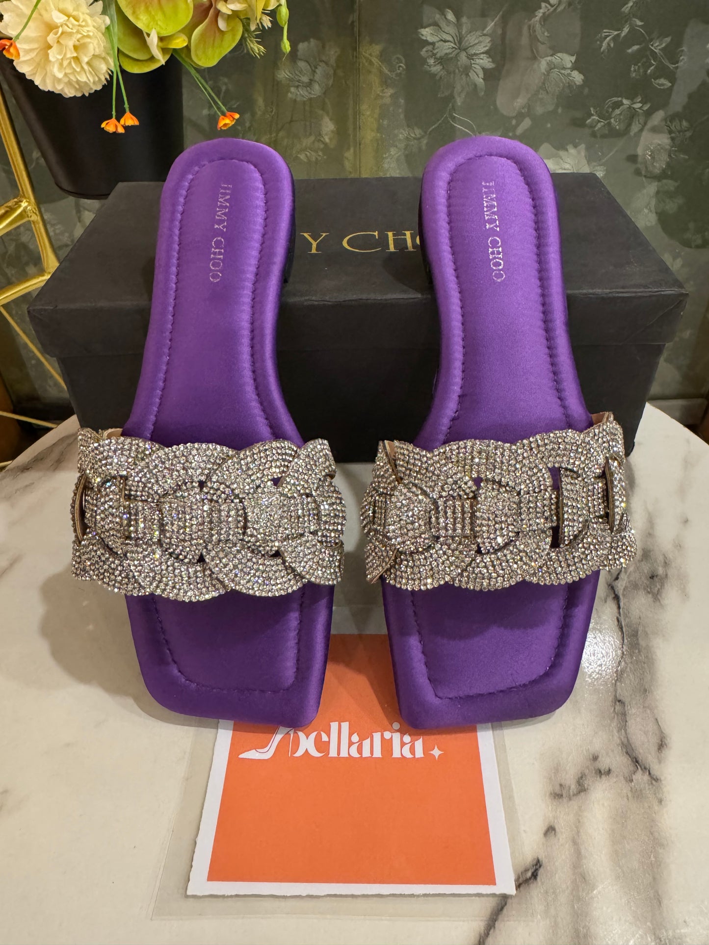 BELLARIA LATIN FLATS - PURPLE