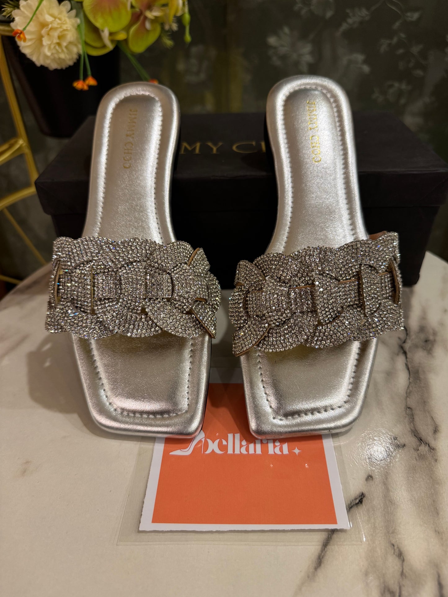 BELLARIA LATIN FLATS - SILVER