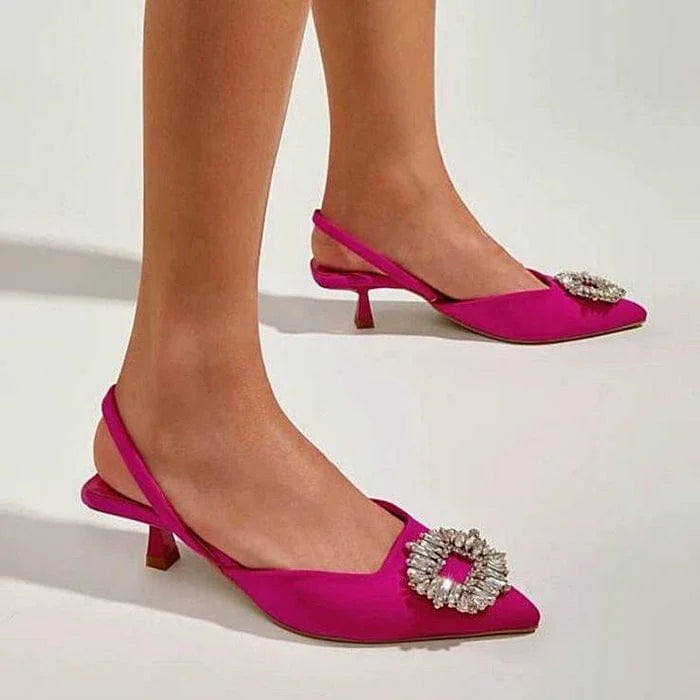 BELLARIA CELLA HEEL - ROSE PINK