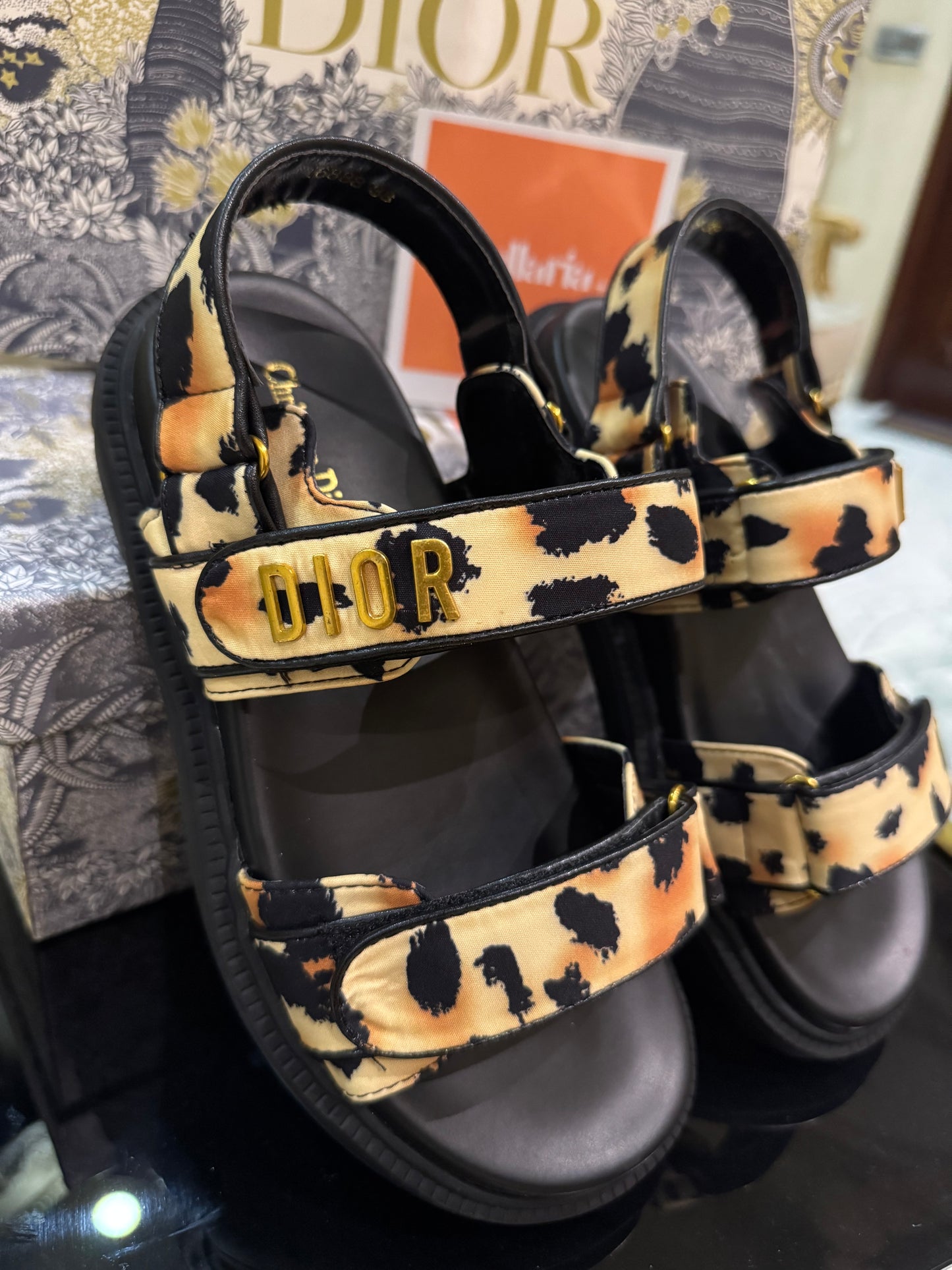 DWAY SANDALS - Cheetah (imported)