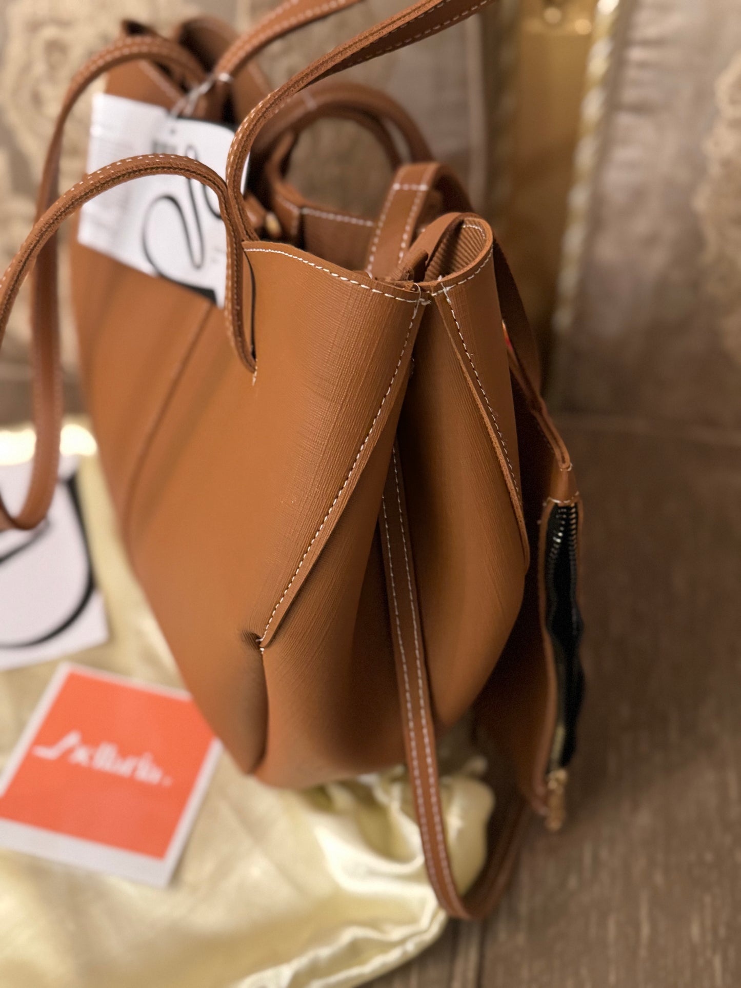 Poleene Cyme Tote bag - Brown