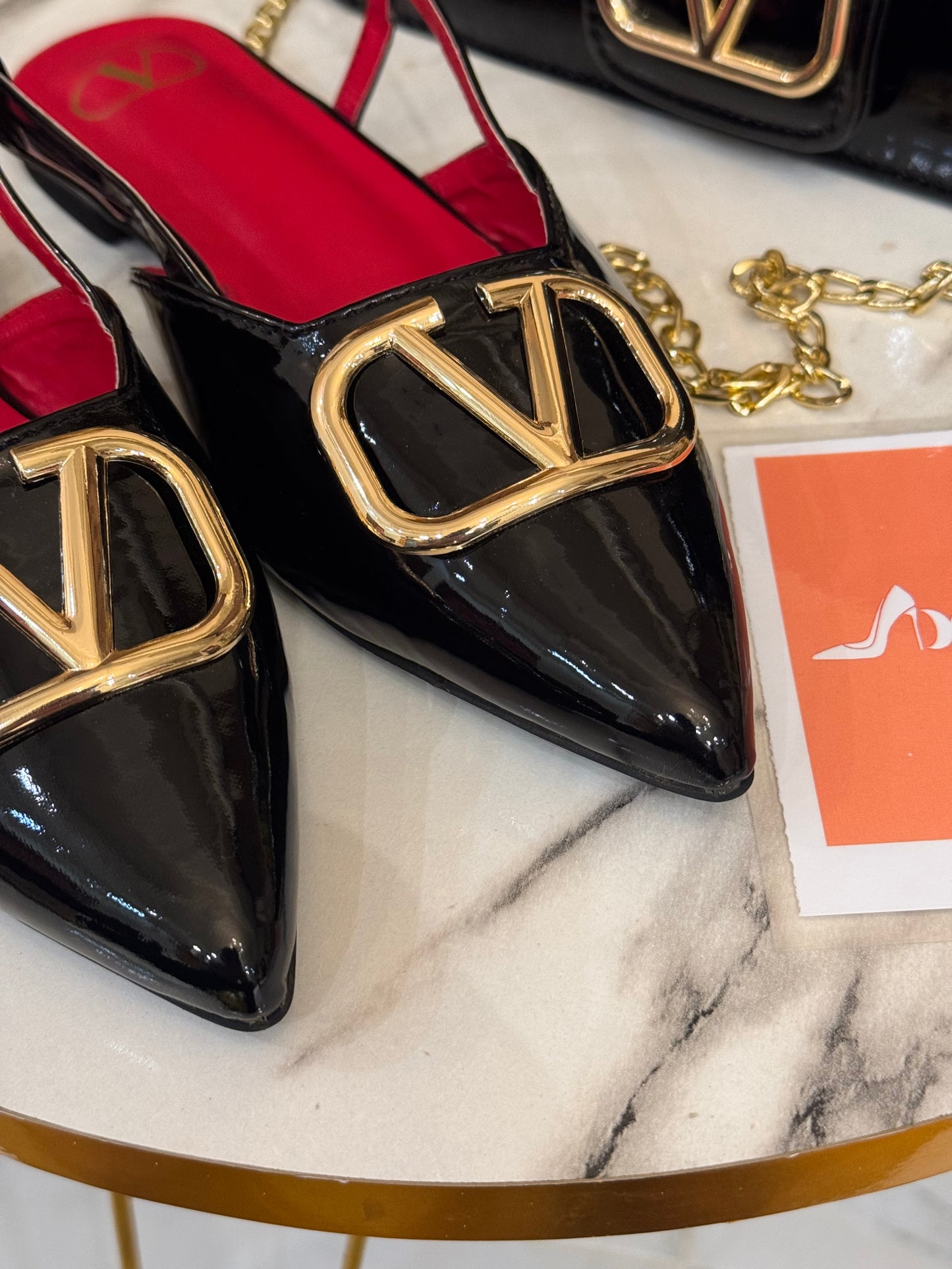 VLTN COMBO - bag and slipper
