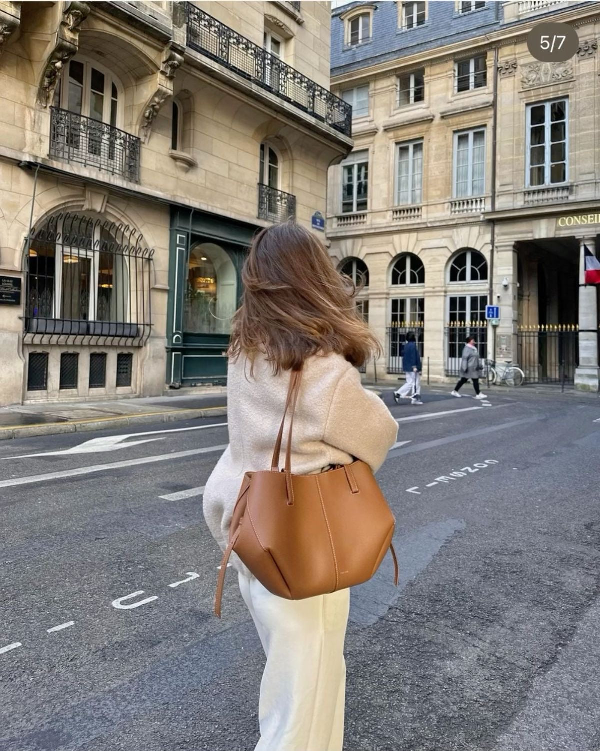 Poleene Cyme Tote bag - Brown