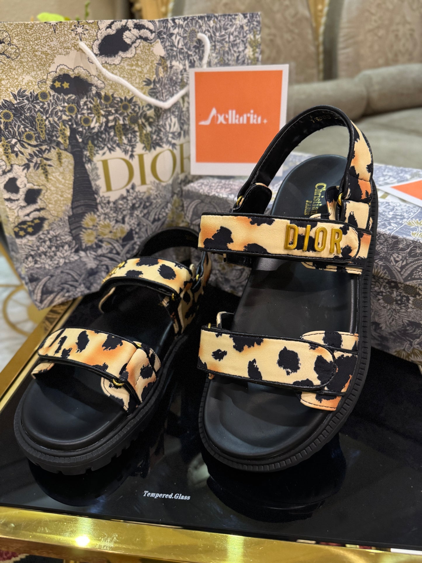 DWAY SANDALS - Cheetah (imported)