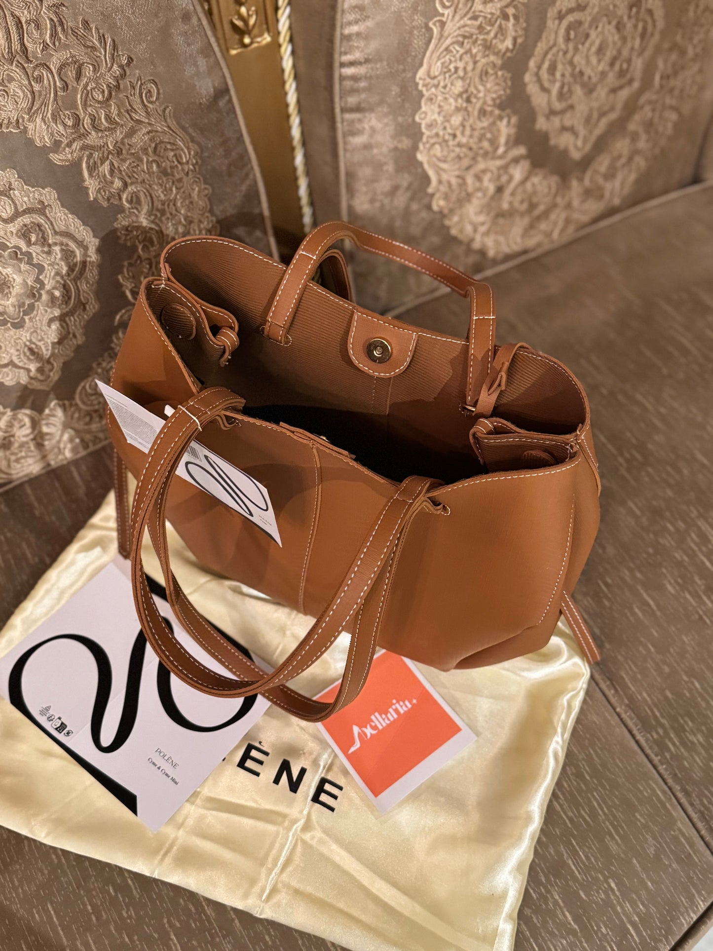 Poleene Cyme Tote bag - Brown