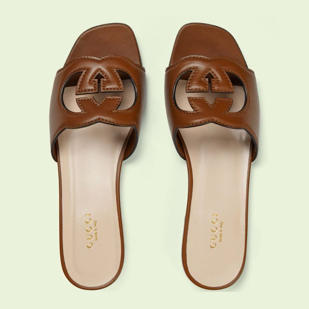BELLARIA G-CUT FLATS - Brown