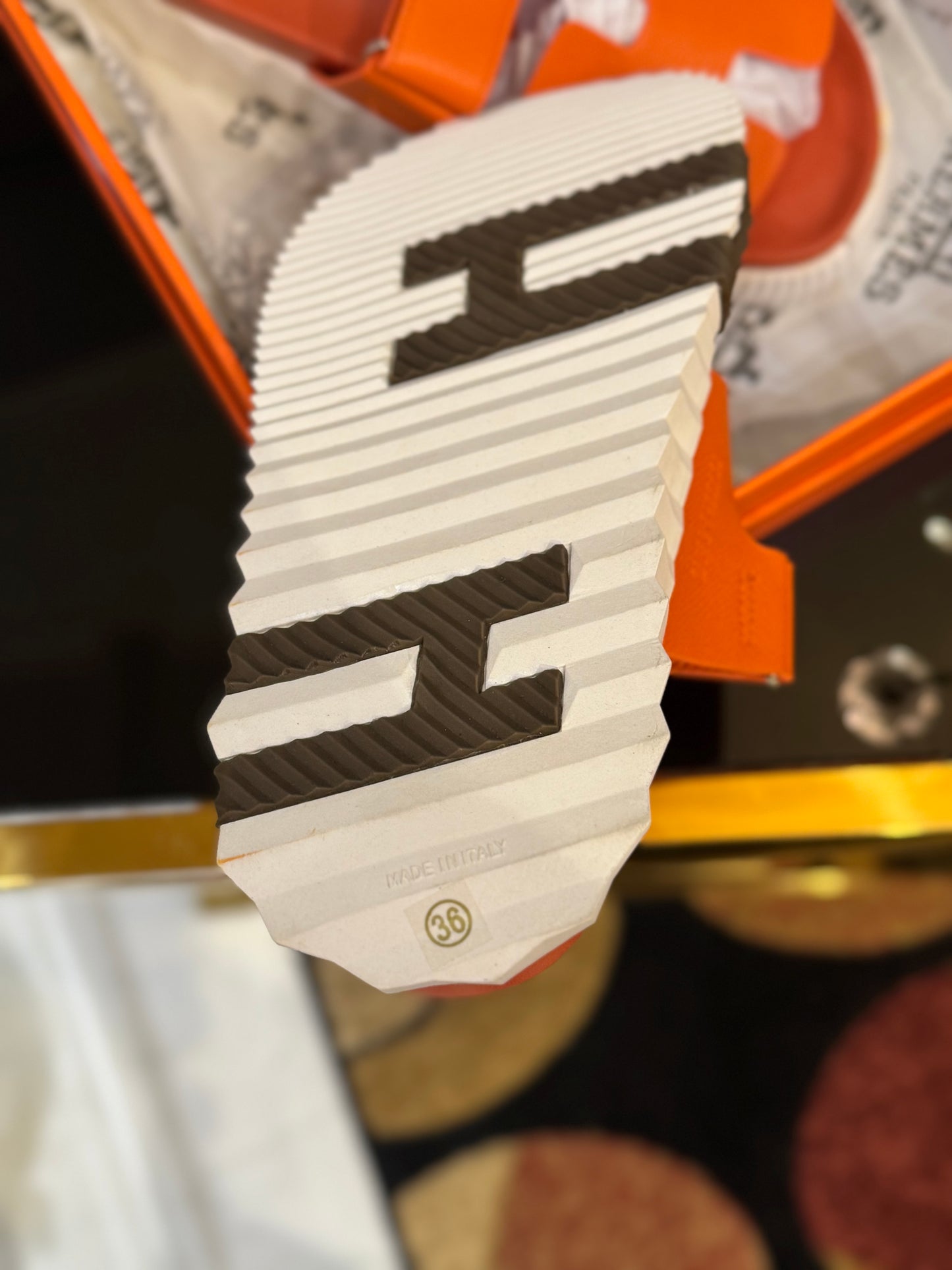 Chypree Chunks Sandal - Orange