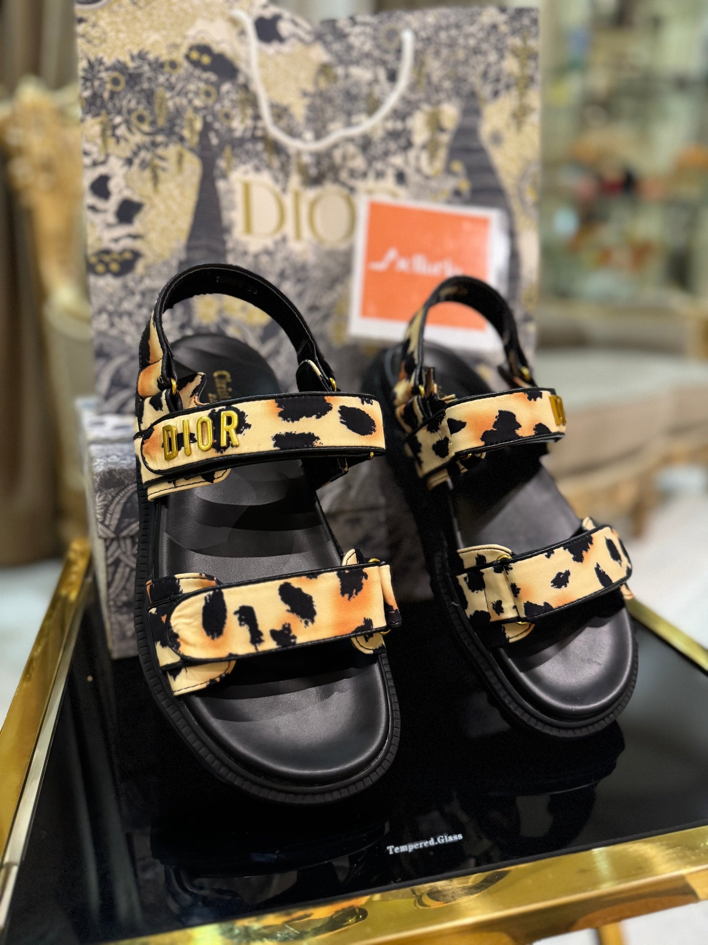 DWAY SANDALS - Cheetah (imported)