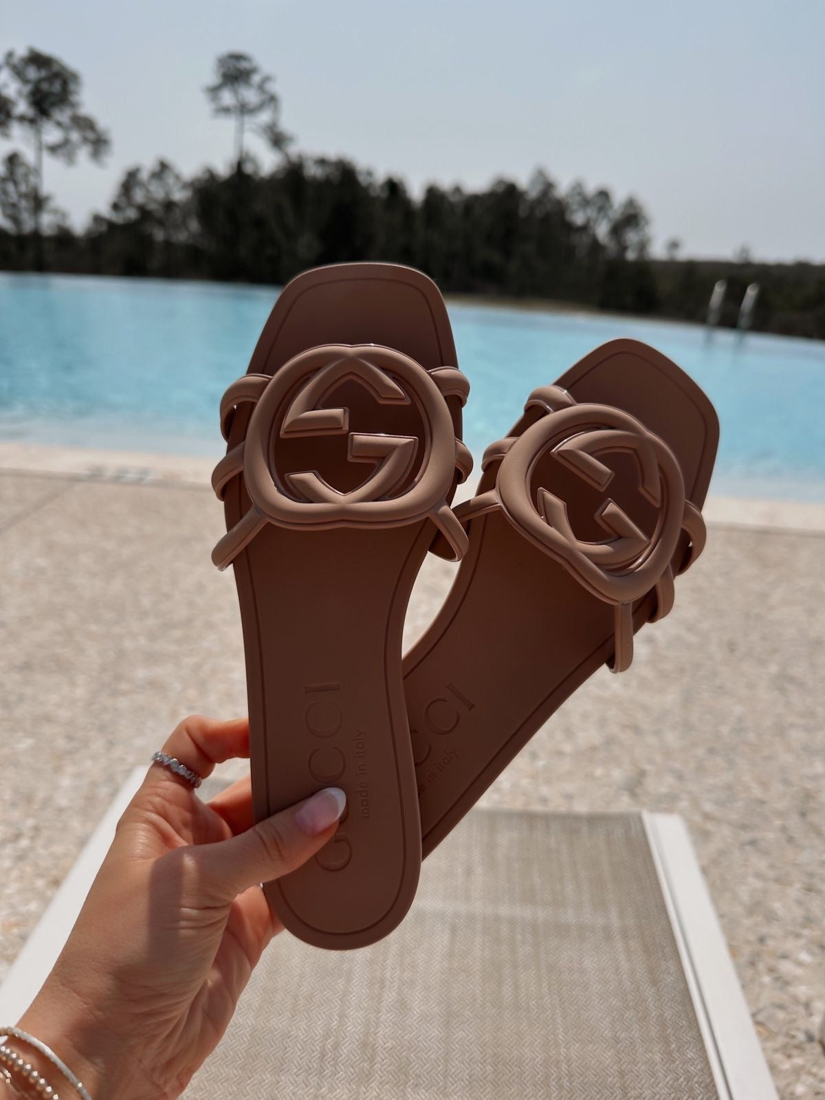 GC INTERLOCKING SLIDE - brown (imported)