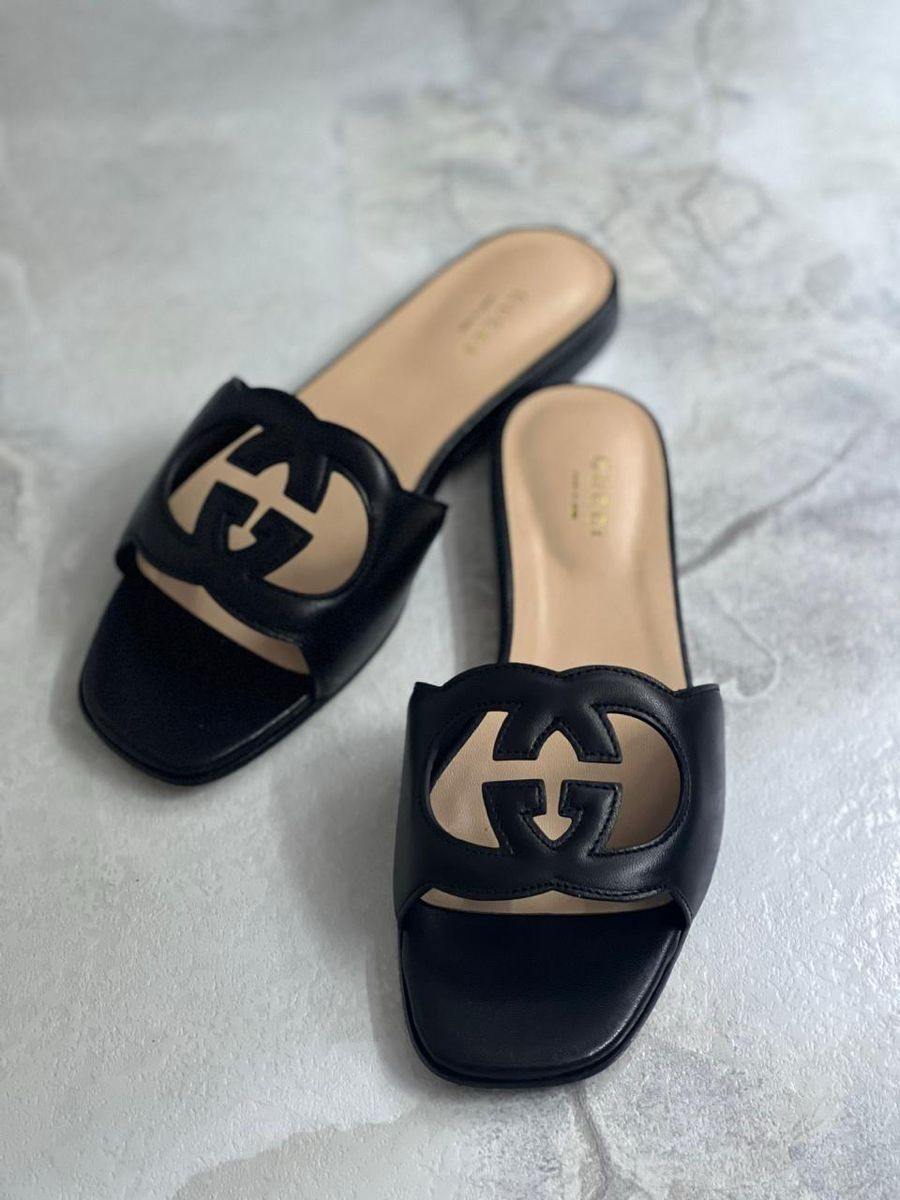 BELLARIA G-CUT FLATS - Black