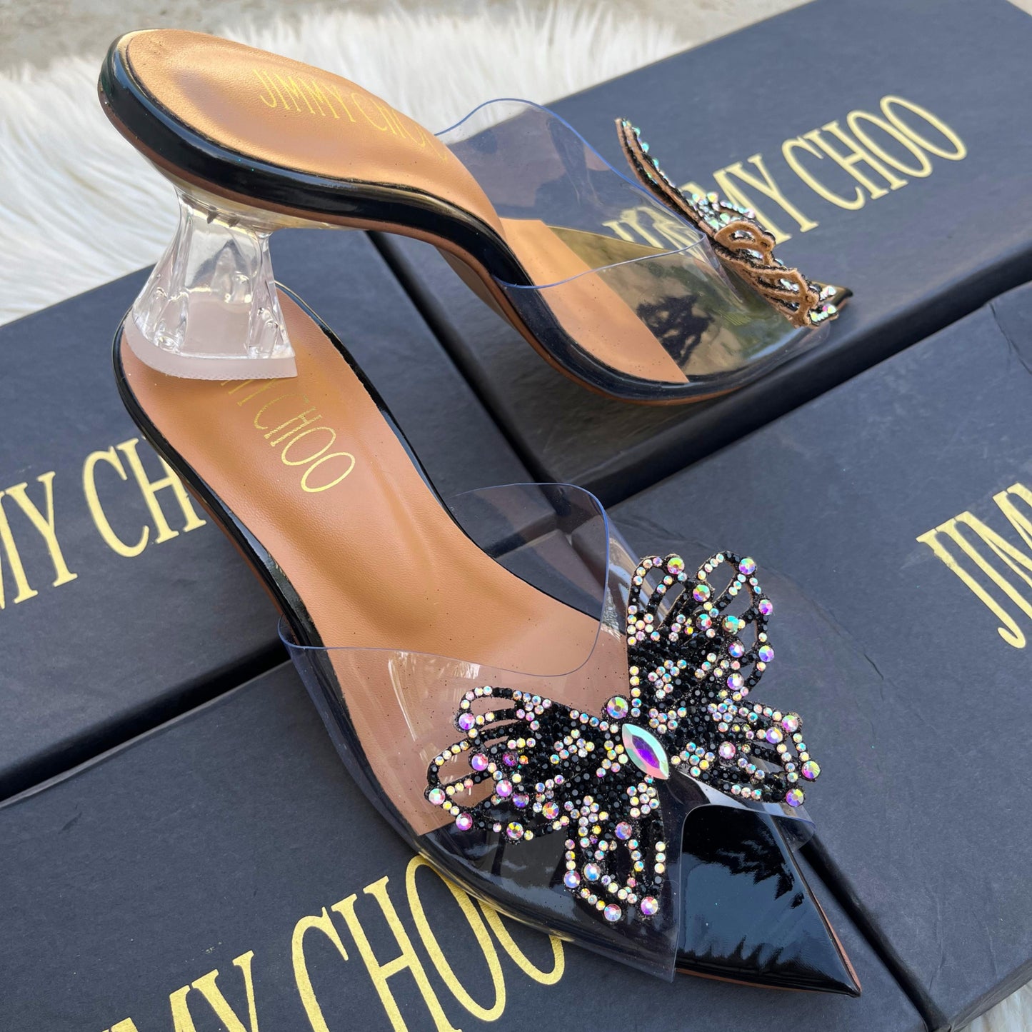 BELLARIA SENTA HEEL - BLACK