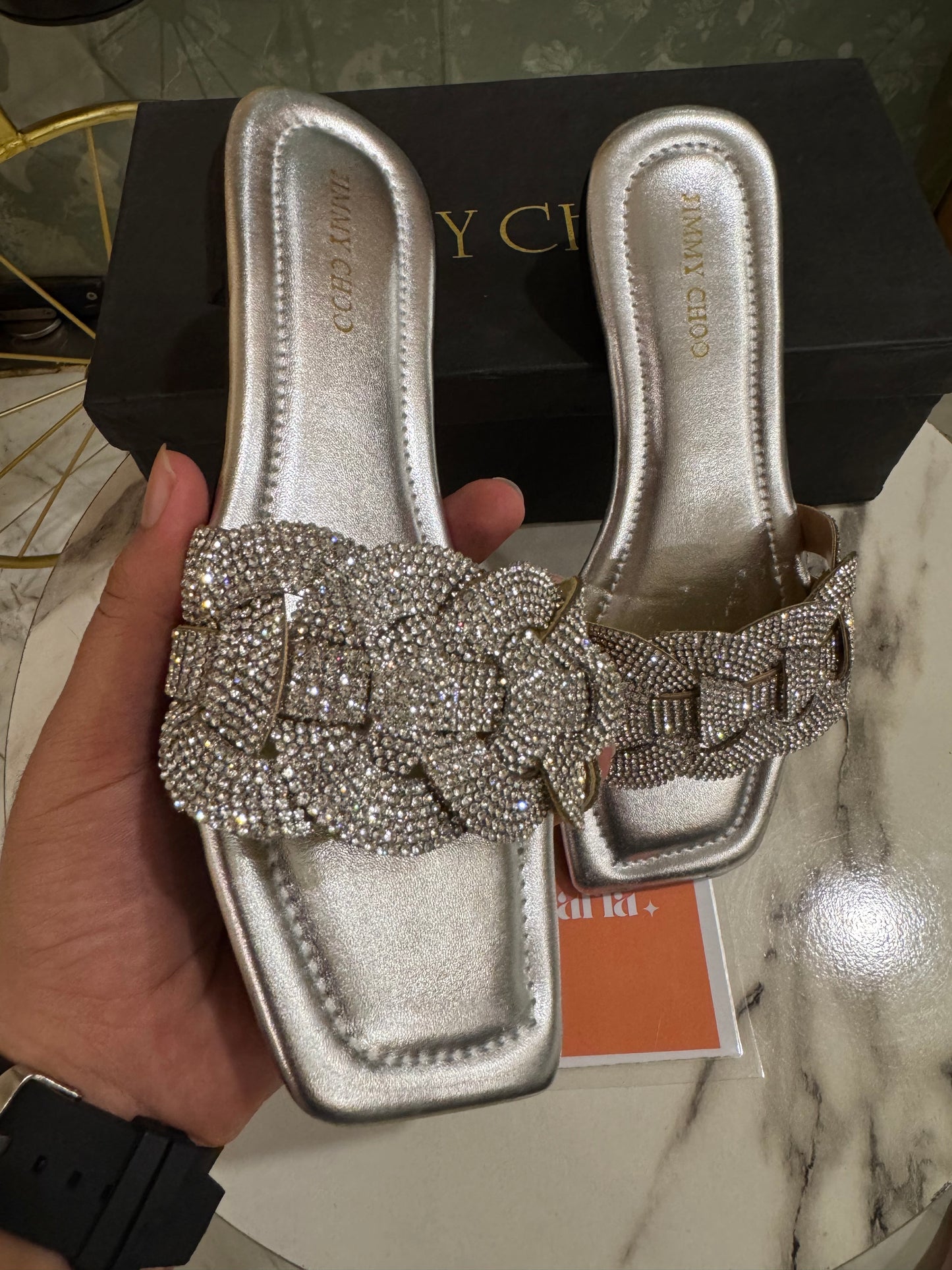 BELLARIA LATIN FLATS - SILVER