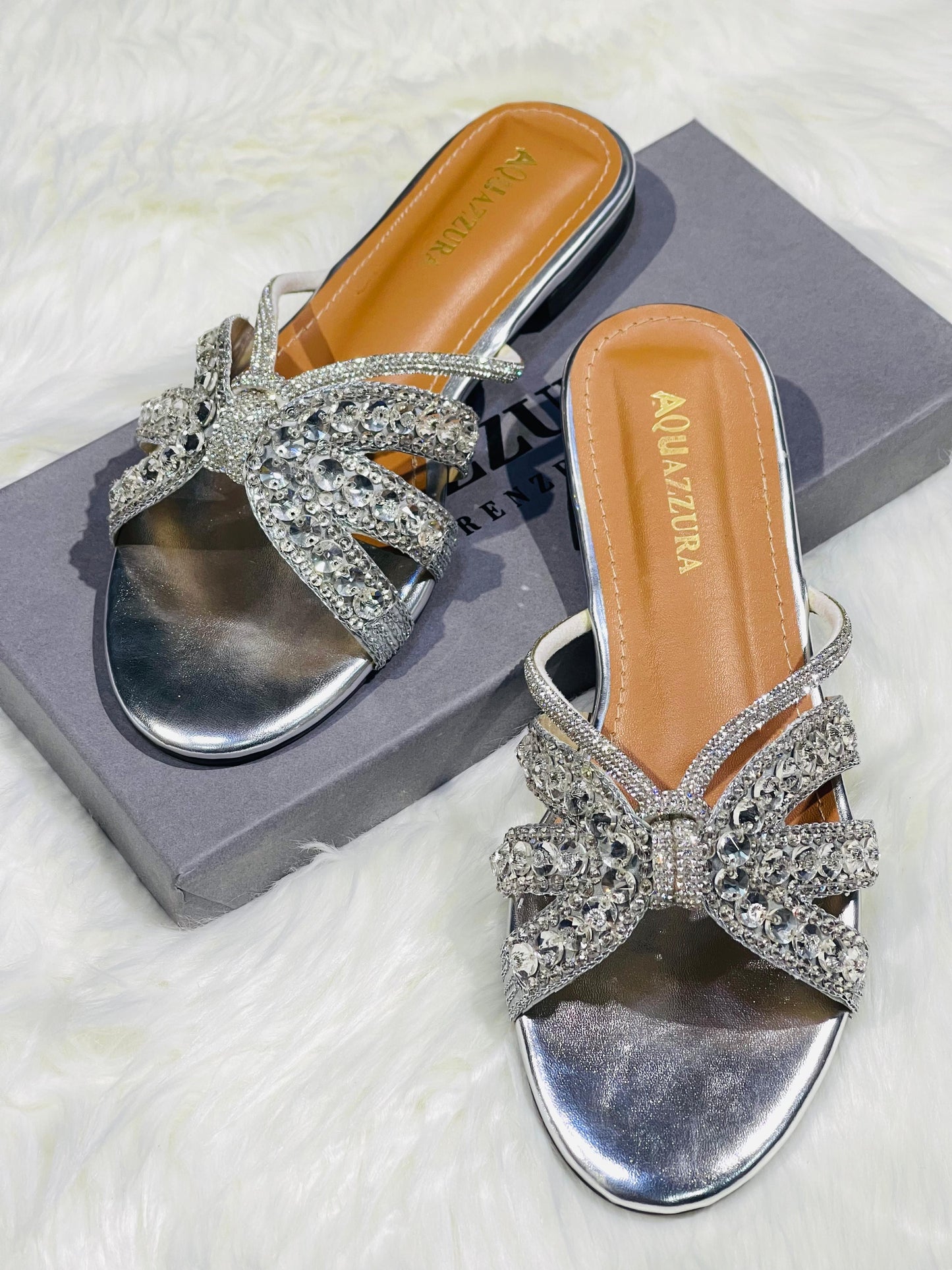 BELLARIA MIVA FLATS - SILVER