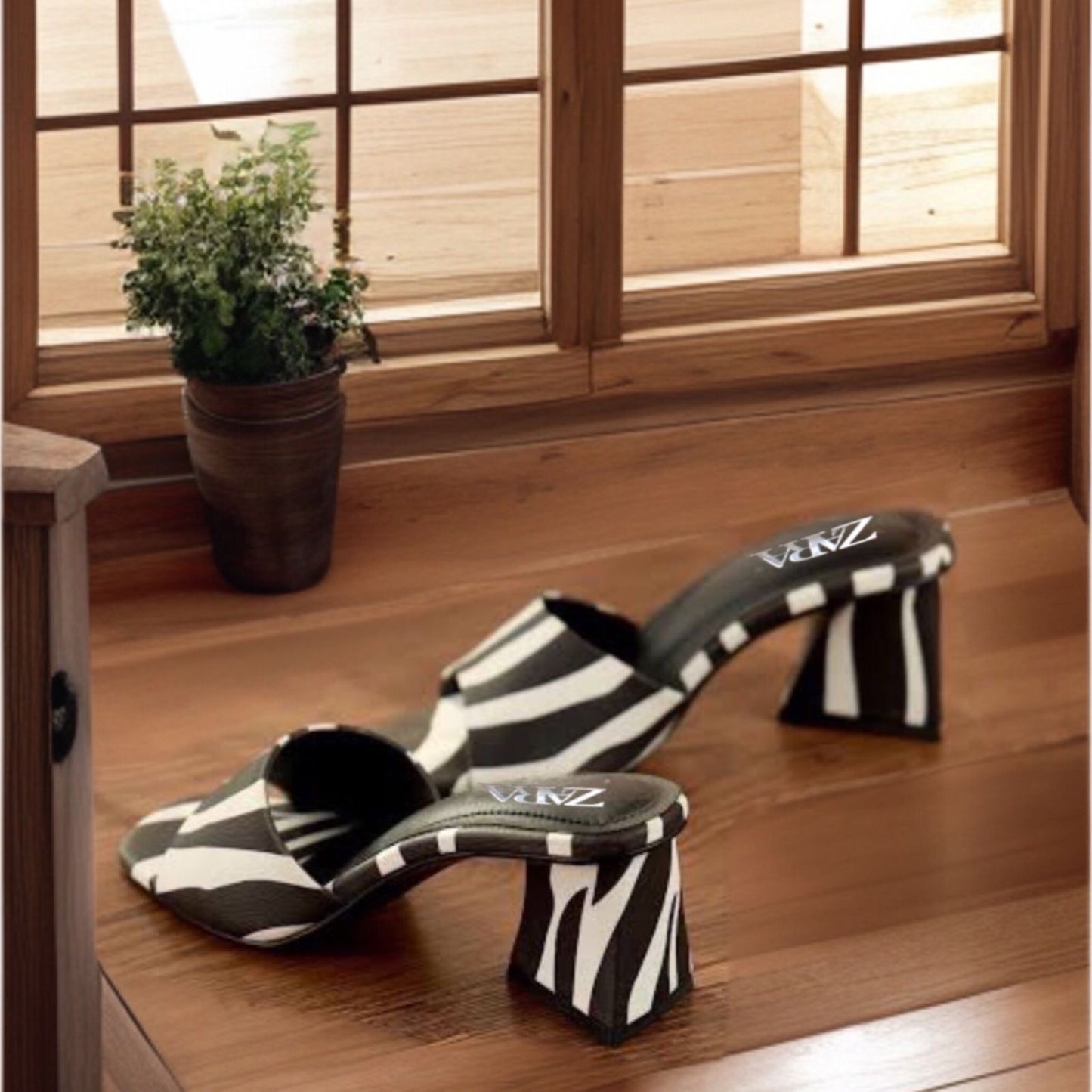BELLARIA ZEBRA HEEL