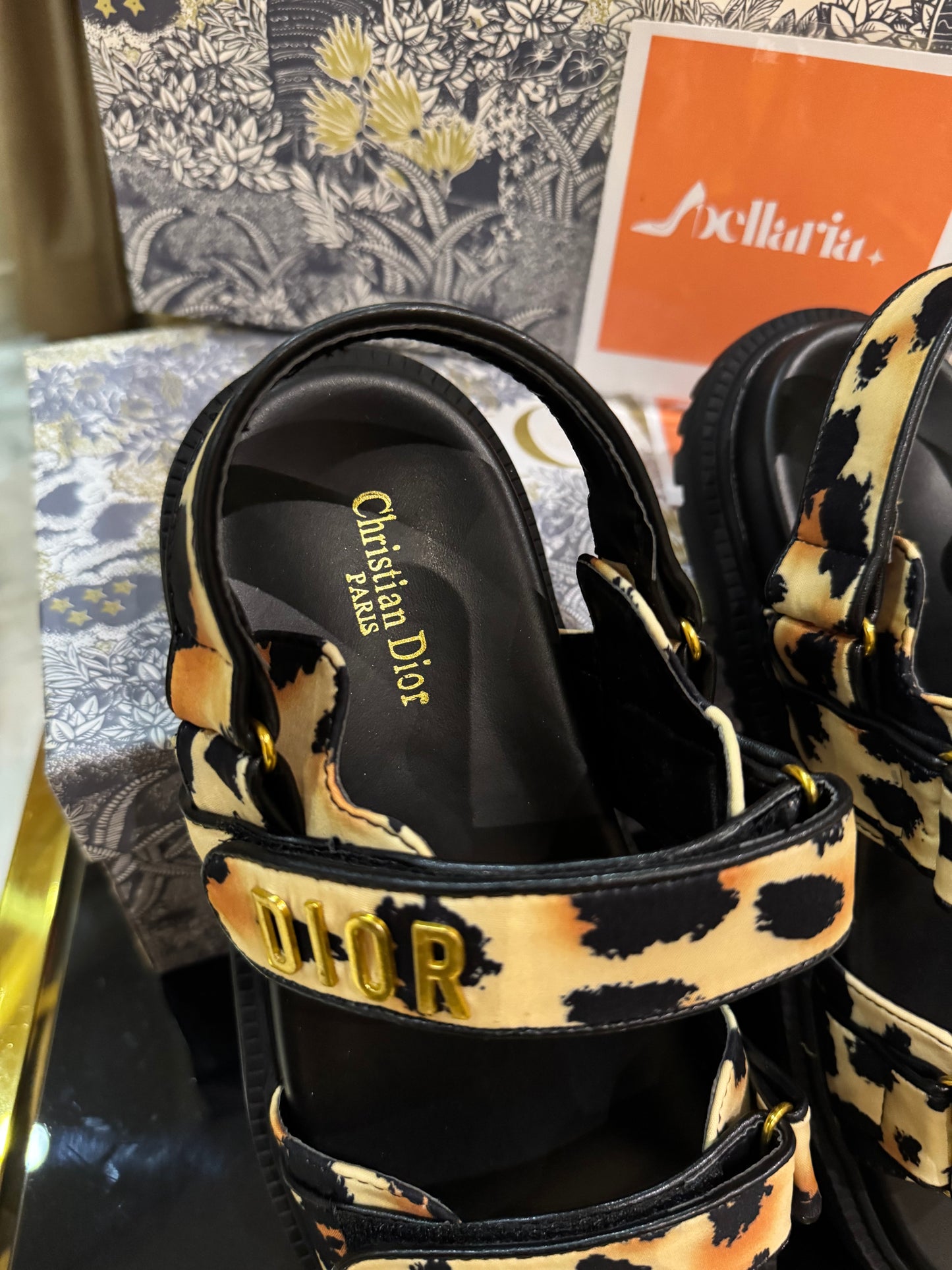DWAY SANDALS - Cheetah (imported)
