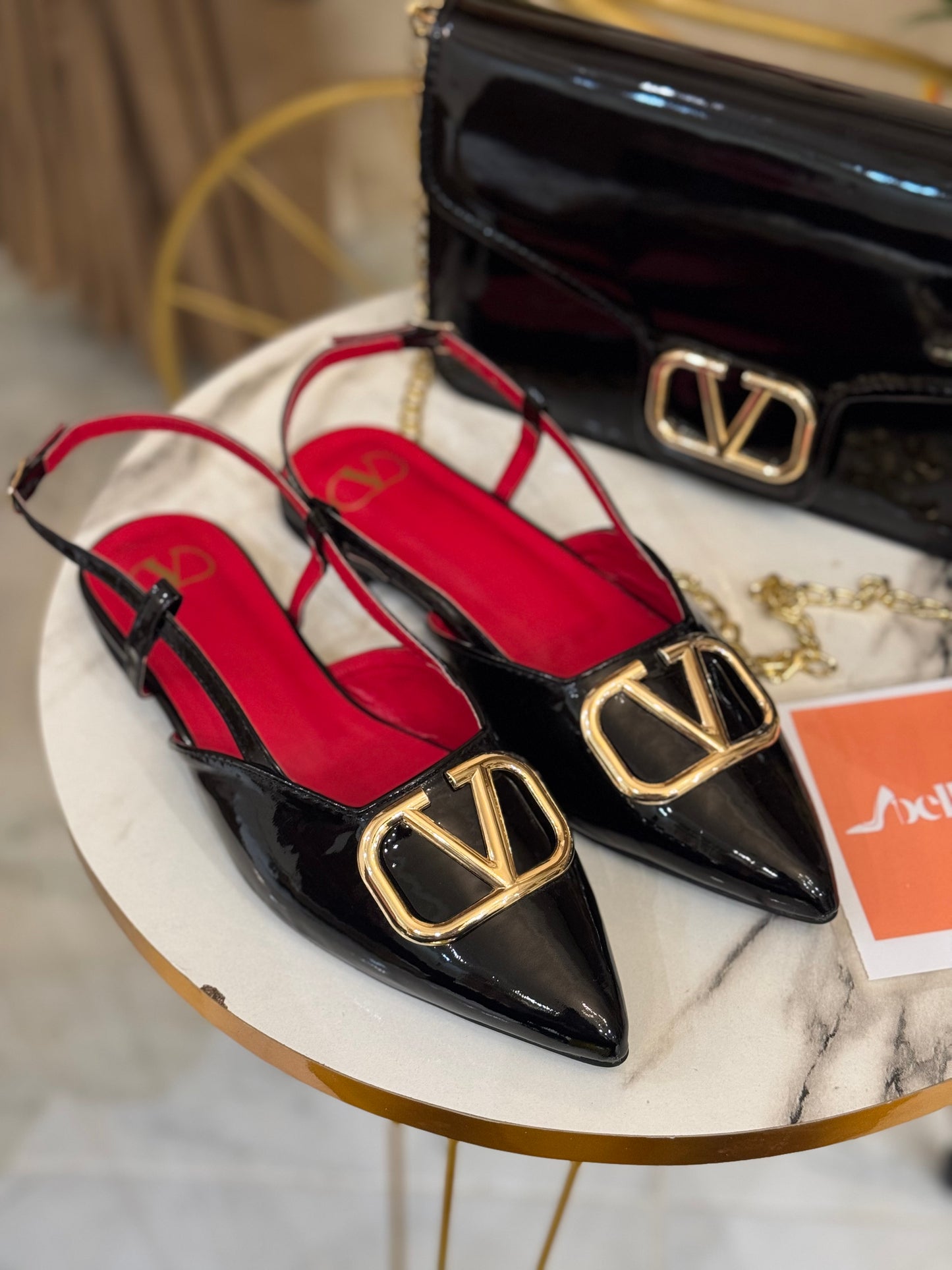 VLTN COMBO - bag and slipper