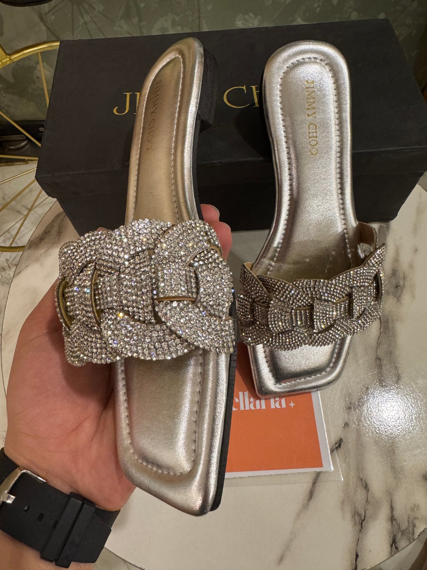BELLARIA LATIN FLATS - SILVER