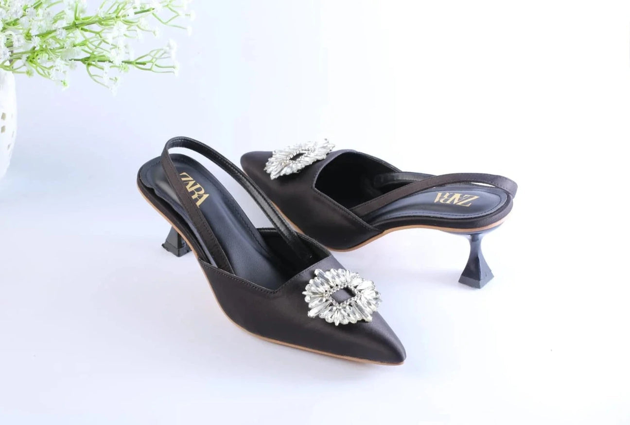 BELLARIA CELLA HEEL - BLACK