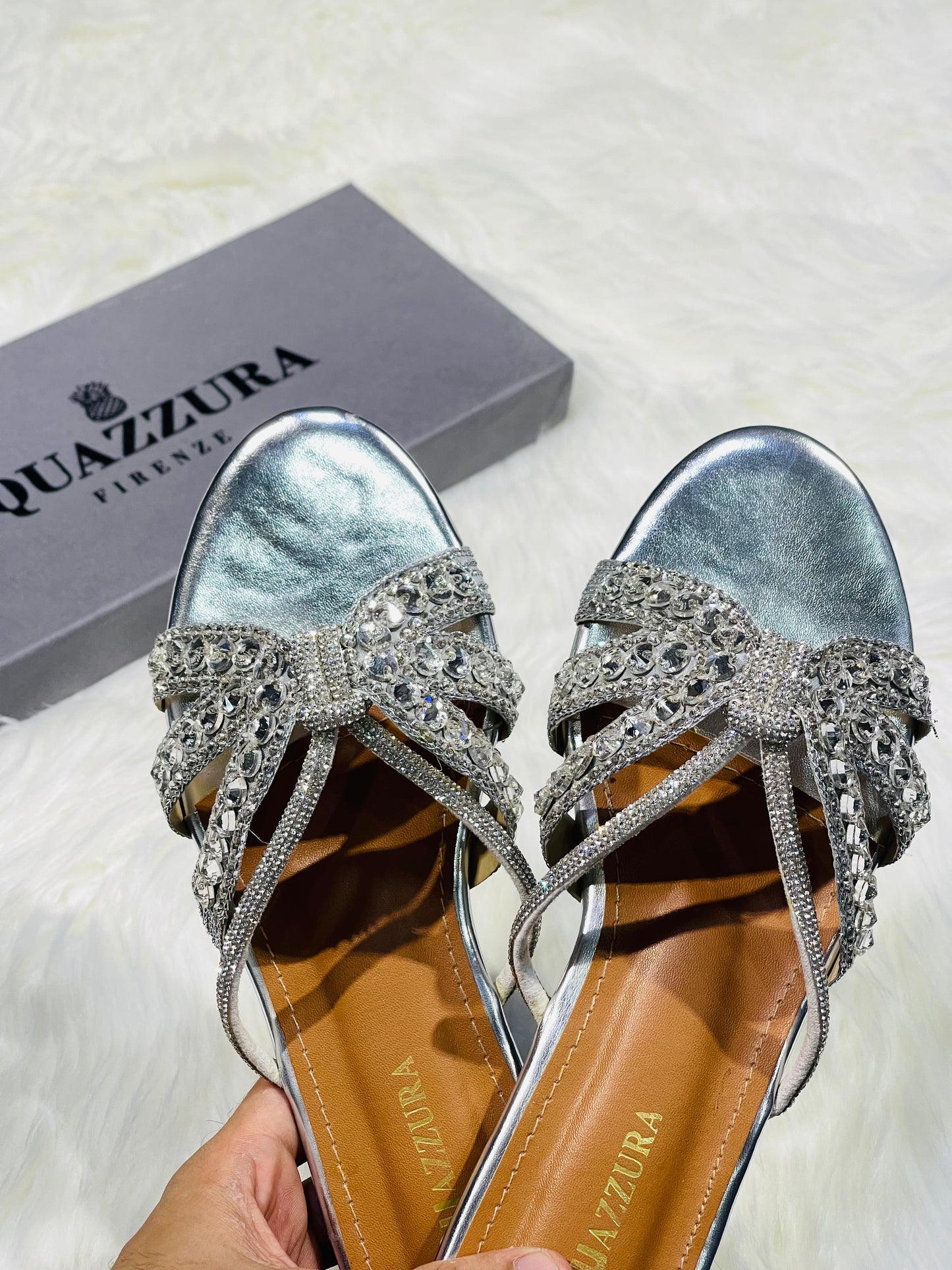 BELLARIA MIVA FLATS - SILVER