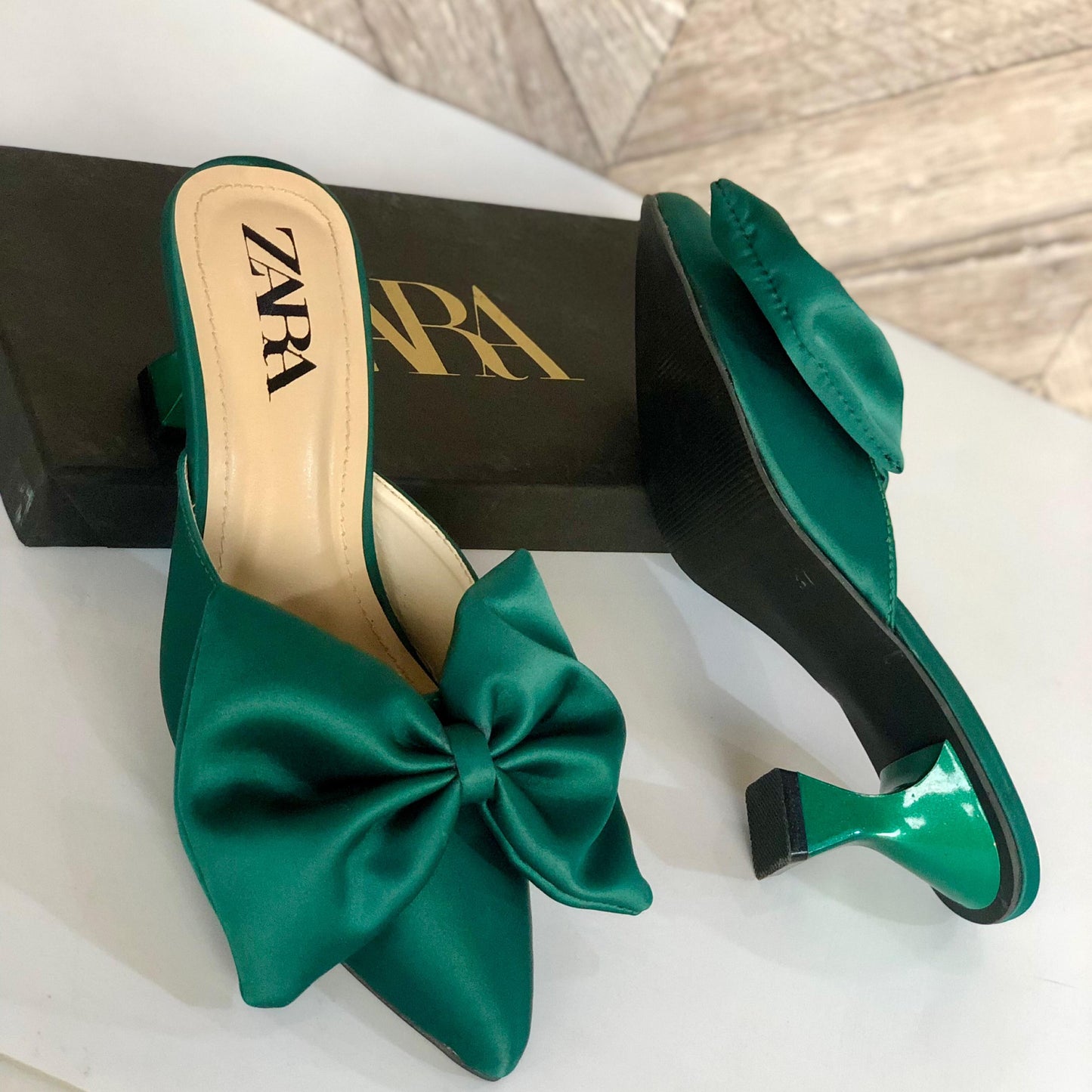 BELLARIA CAMPAIGN HEEL - GREEN