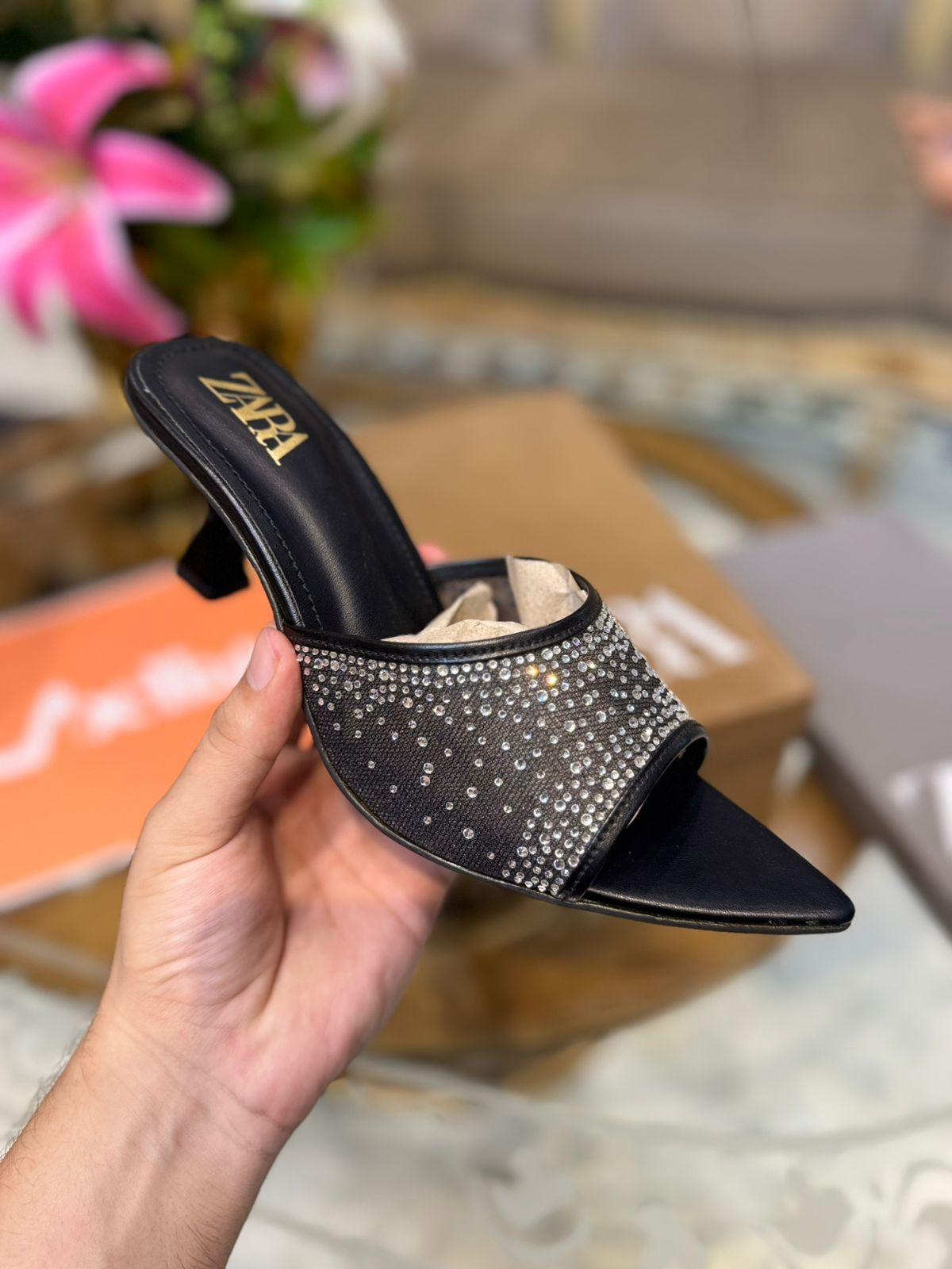 BELLARIA CELLA HEEL-BLACK-