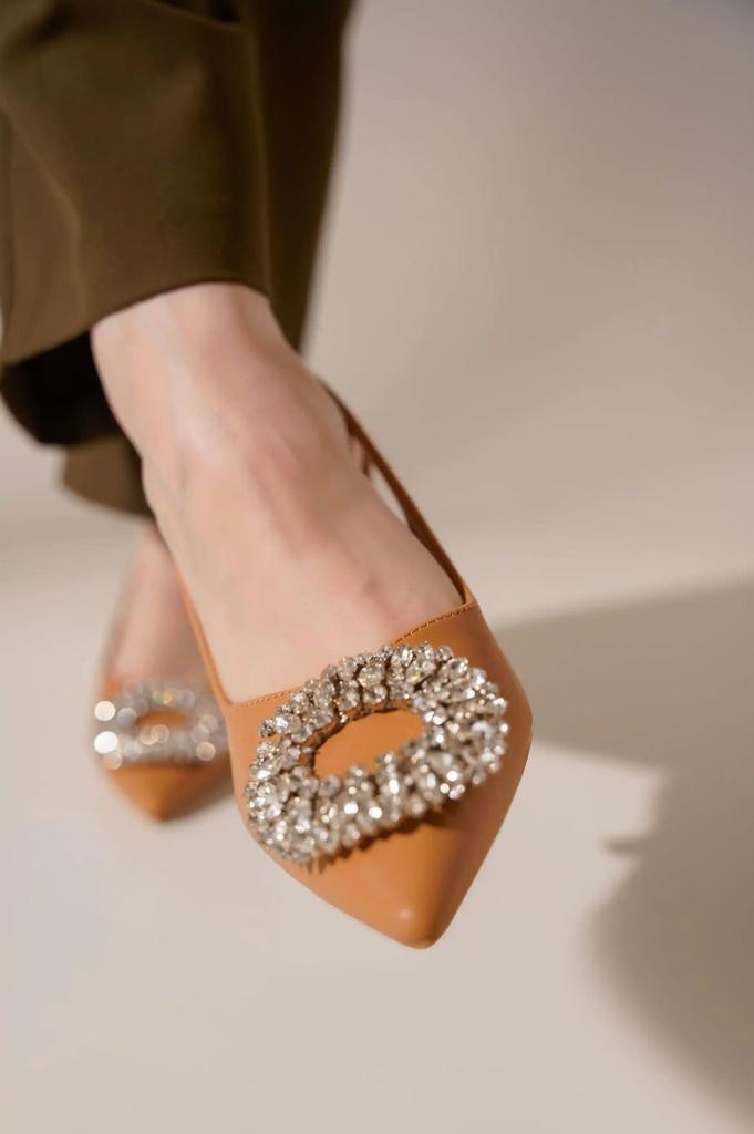 ZR BROACH HEEL -BROWN-