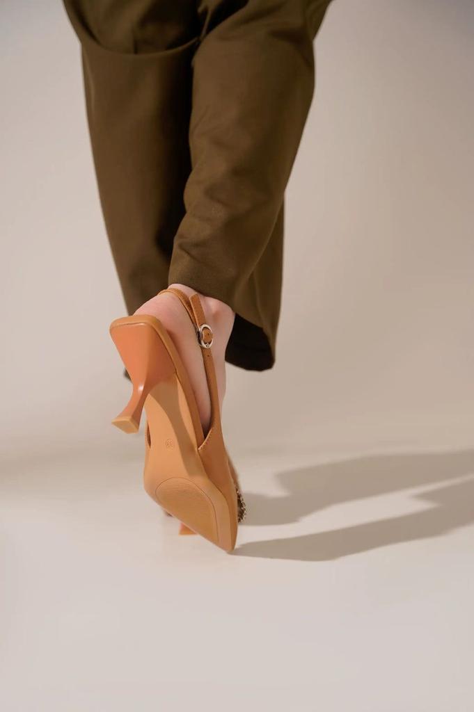 ZR BROACH HEEL -BROWN-