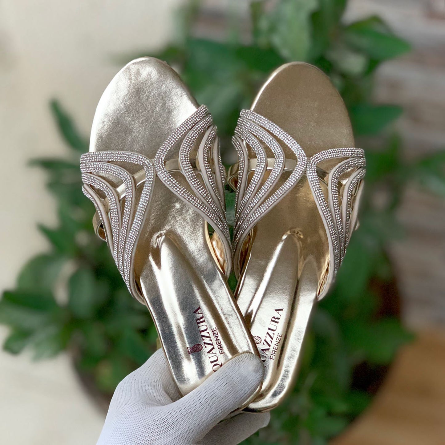 BNS PRIME RHINESTONE FLAT - GOLD | Flats, Footwear, View all footwear, View All- Shoes | bnsofficial