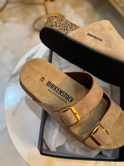 WOMEN BERKIN SANDALS - Khaki