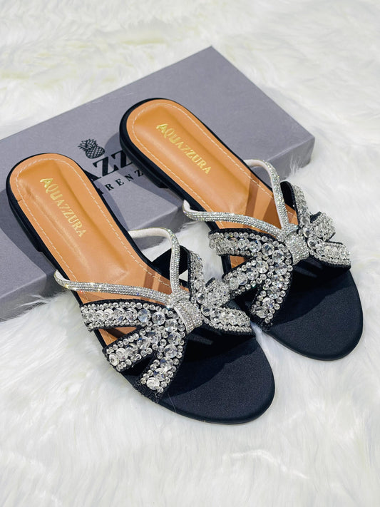BELLARIA MIVA FLATS  - BLACK