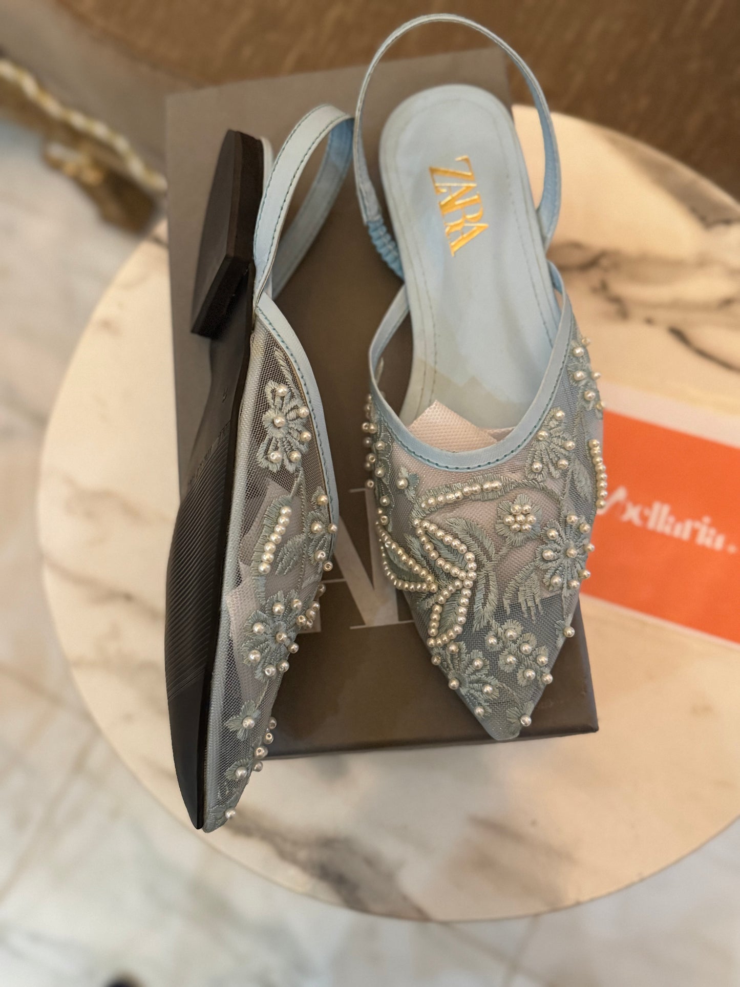 Viked Pumps - Skyblue