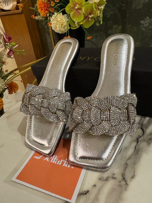 BELLARIA LATIN FLATS - SILVER