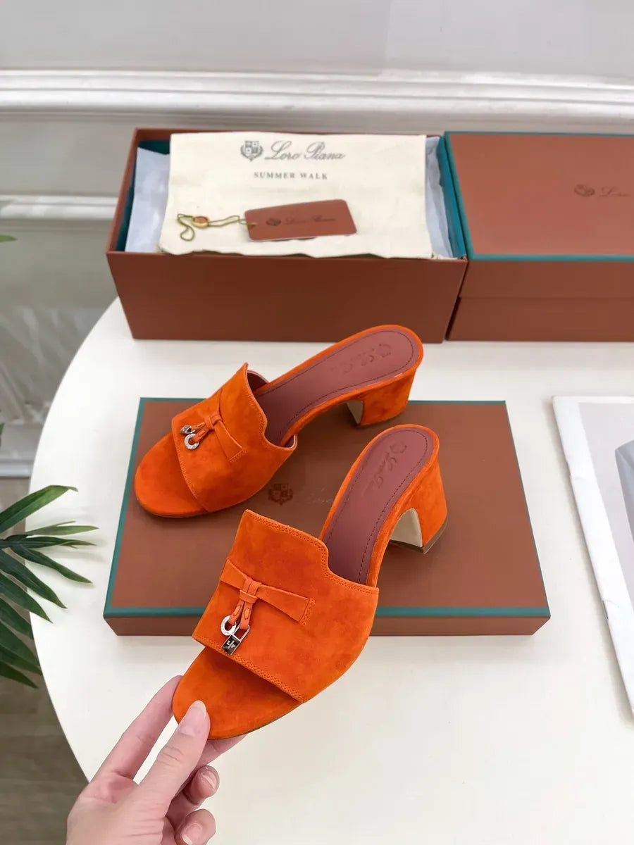 LORO PIA-NA CHARM SANDAL - RUST