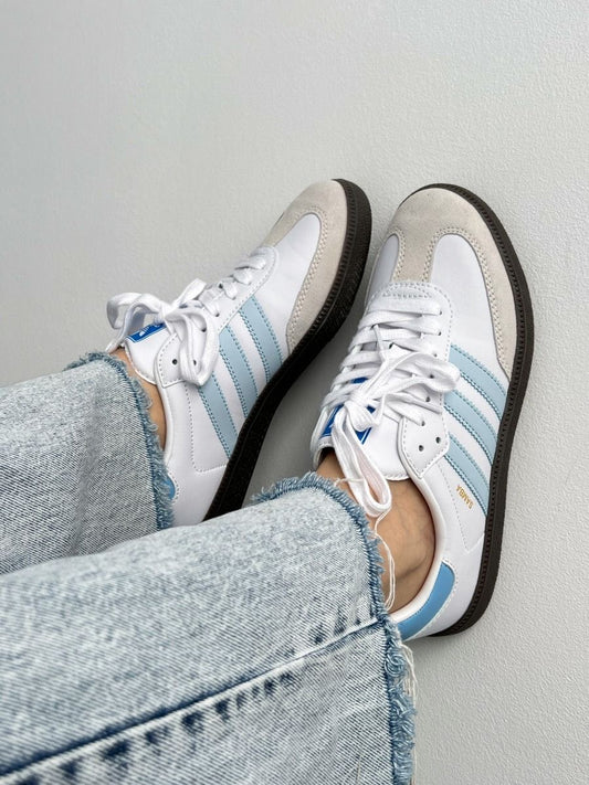 WOMEN SAMBAS - Blue stripe
