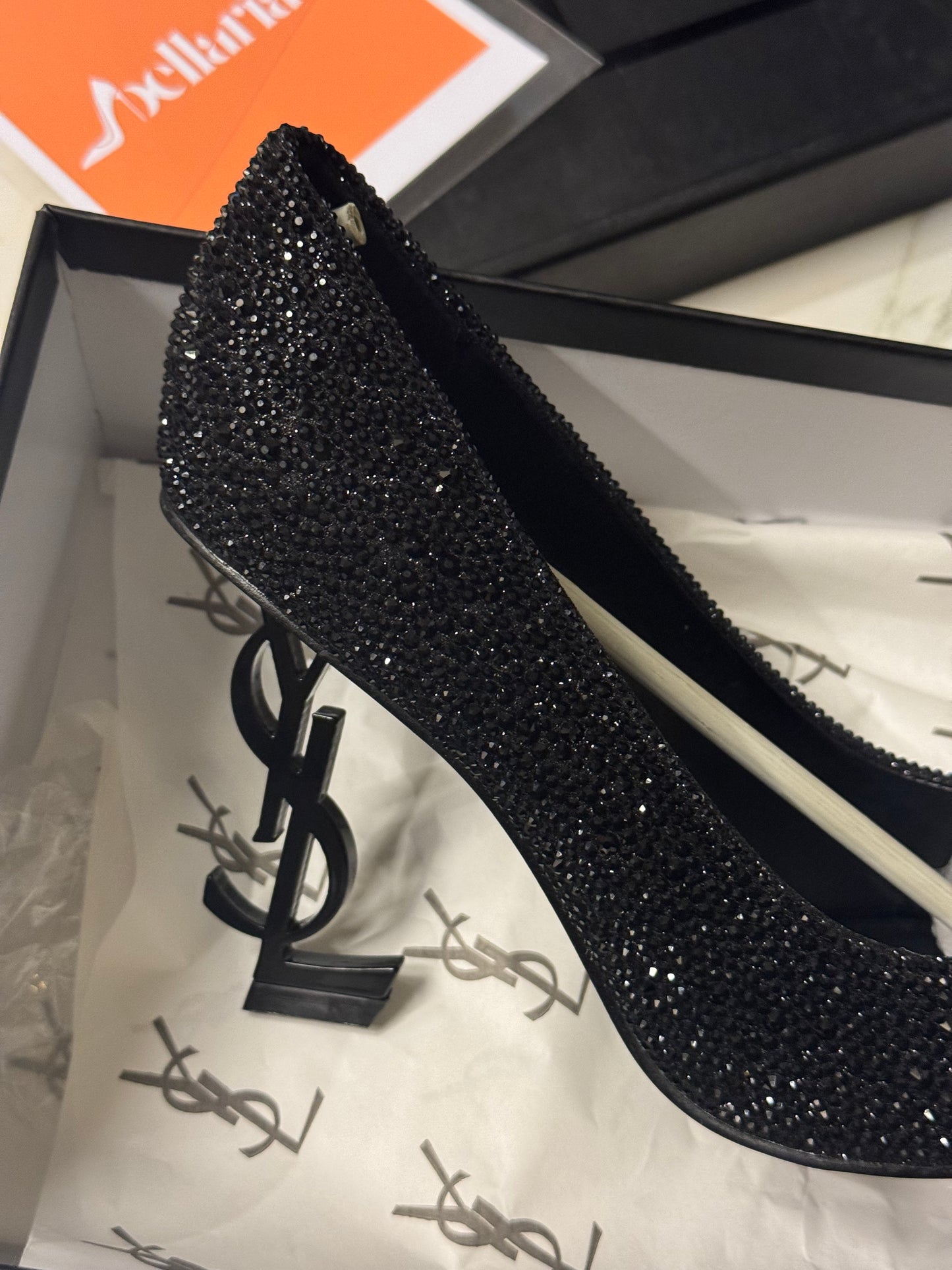 SAINT OPYUM PUMPS - BLACK/BLACK